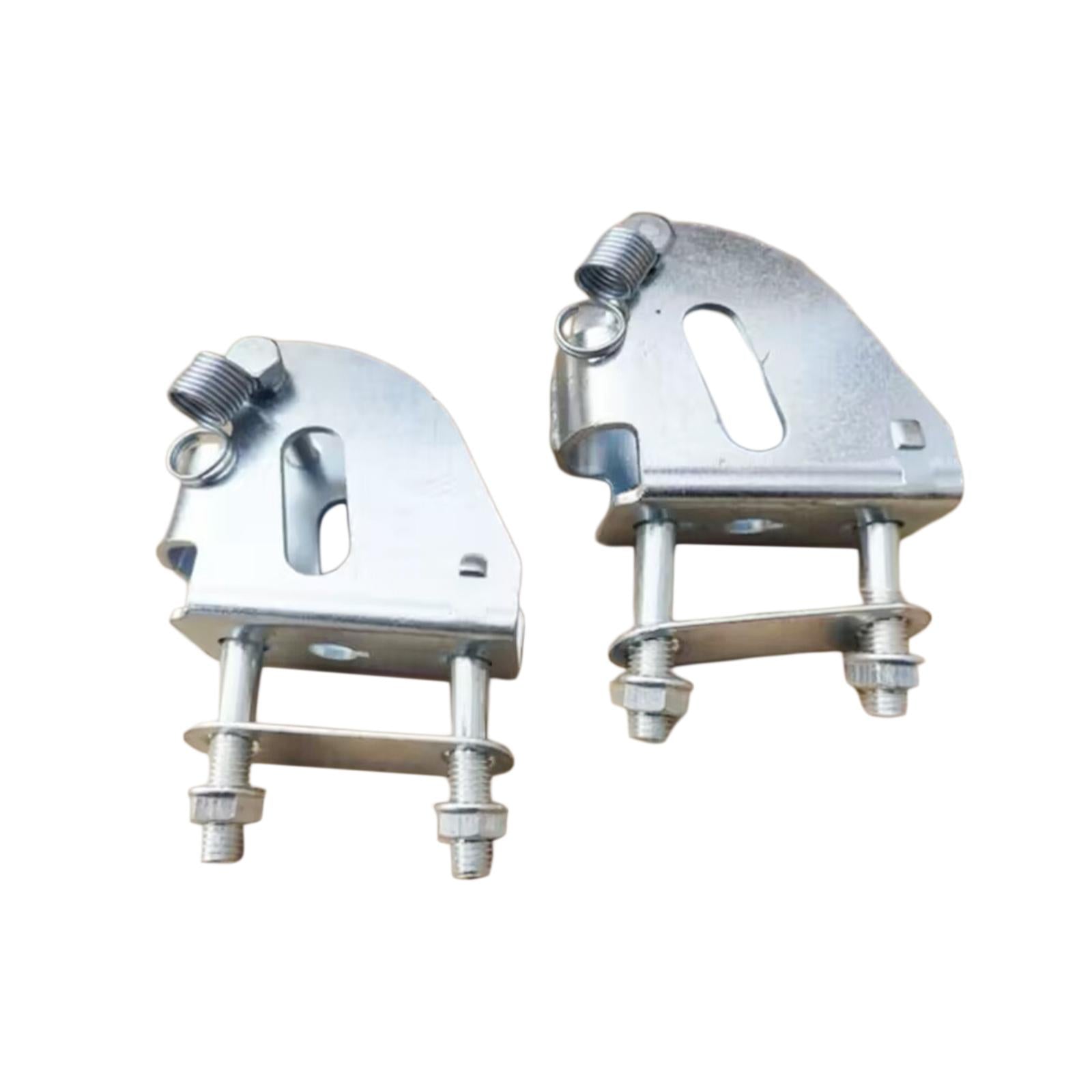 Foldable Push Hand Cart Base Hinge Sturdy for Rolling Trolley Cart Parts Accs With Mounting Screws