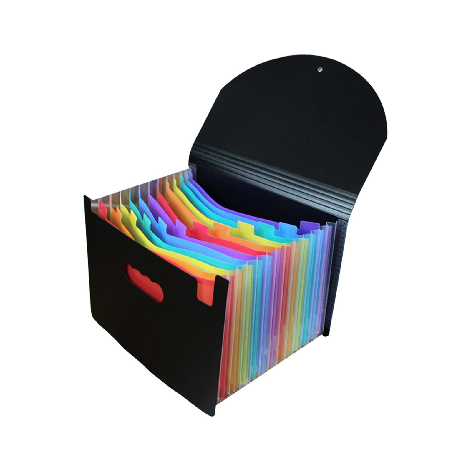Expanding File Pockets Expanding Organizer File Folder School File Organizer Colorful 13 Pockets