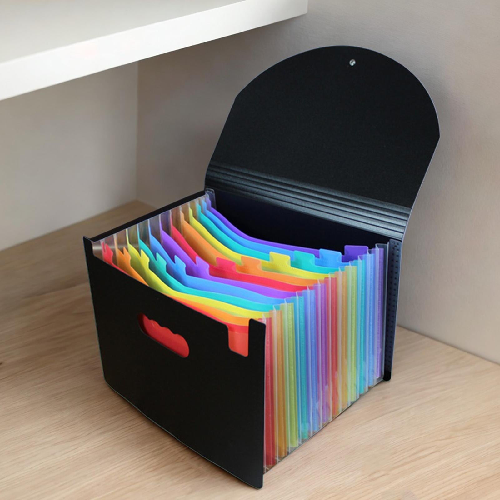 Expanding File Pockets Expanding Organizer File Folder School File Organizer Colorful 13 Pockets
