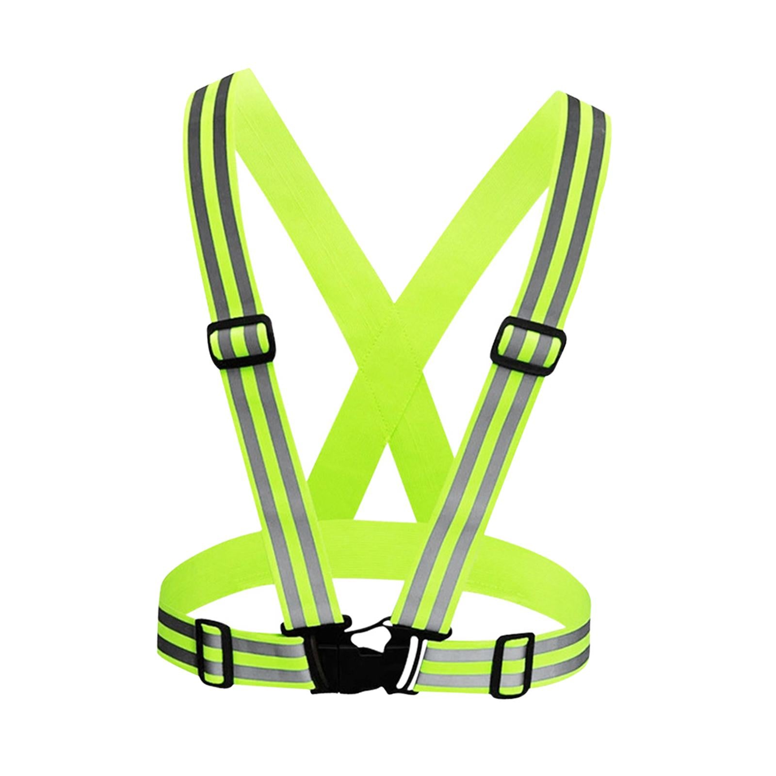 High Visibility Reflective Strap Lightweight Strap Gear for Workers Walking Style A