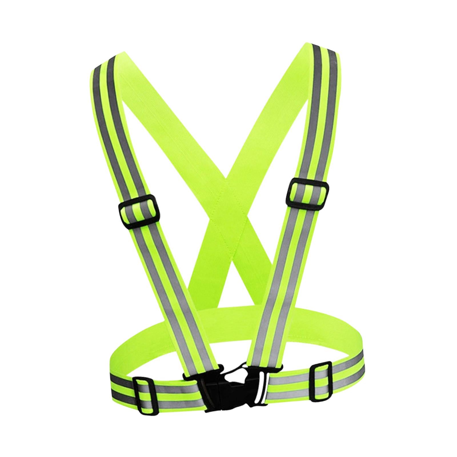 High Visibility Reflective Strap Lightweight Strap Gear for Workers Walking Style A