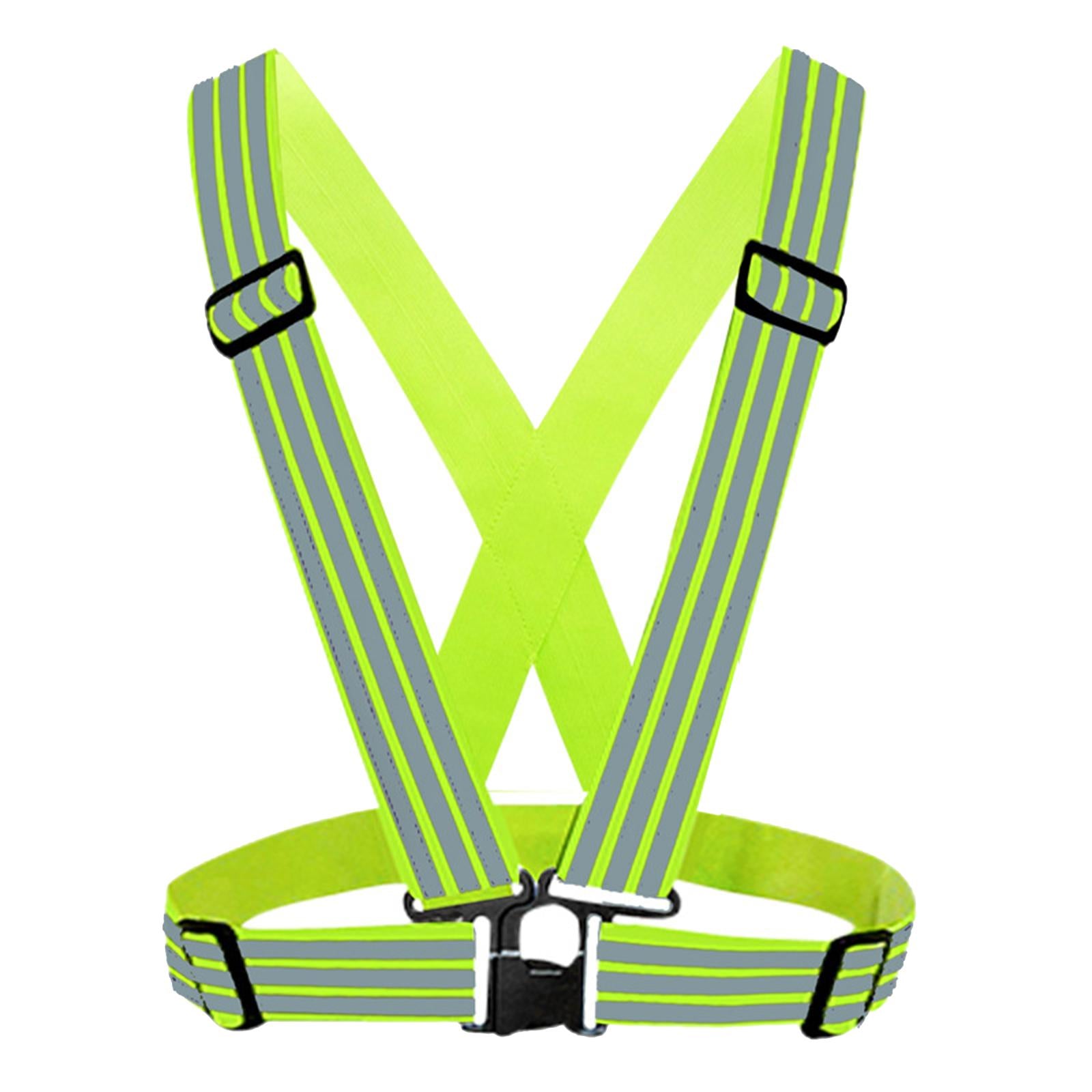 High Visibility Reflective Strap Lightweight Strap Gear for Workers Walking Style B