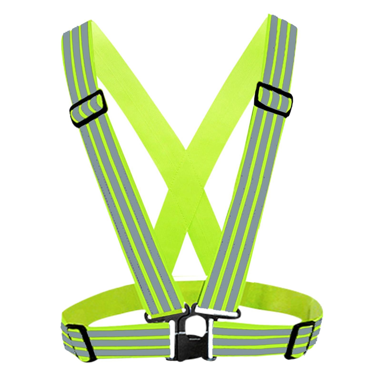 High Visibility Reflective Strap Lightweight Strap Gear for Workers Walking Style B