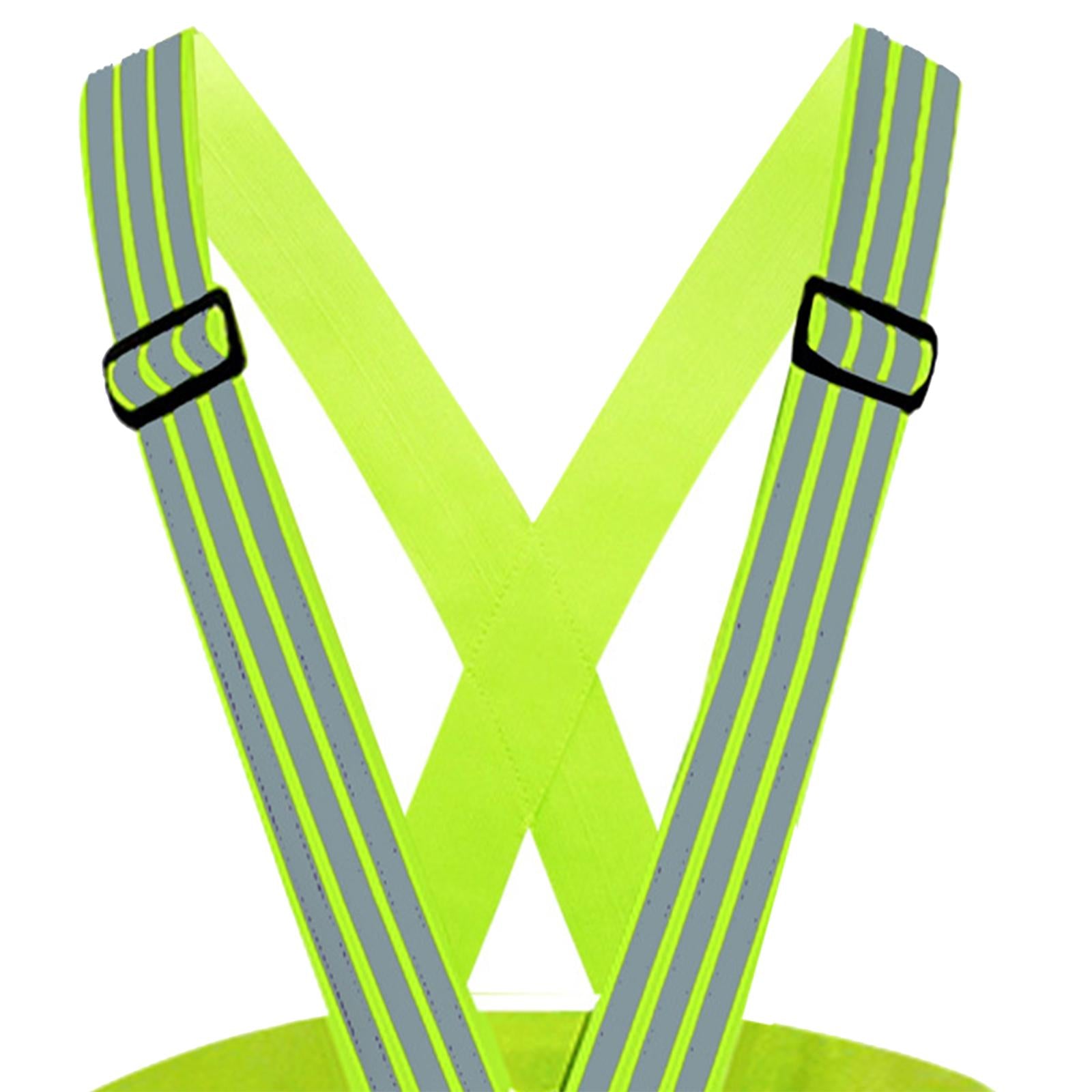 High Visibility Reflective Strap Lightweight Strap Gear for Workers Walking Style B