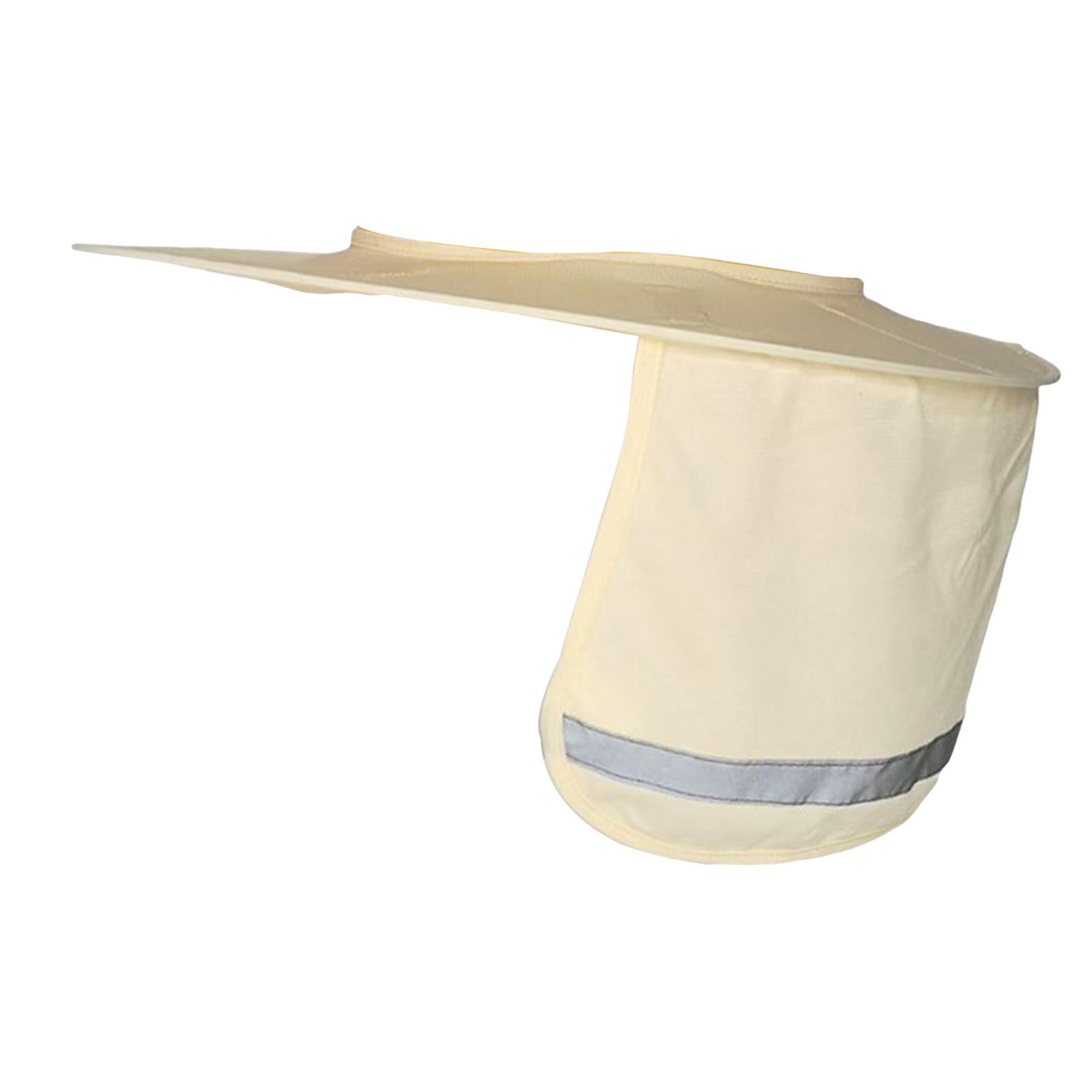 Neck Sunshade Cover Cover Reflective Strip Cap Cover for Golf Fishing Tennis beige