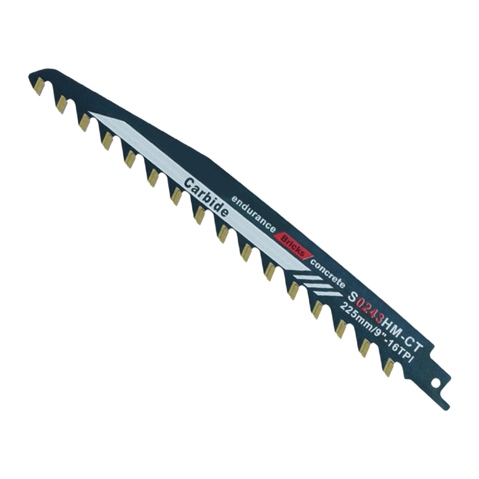 Demolition Masonry Reciprocating Hard Alloy Saw Blades for Wood Fiber Cement S0243