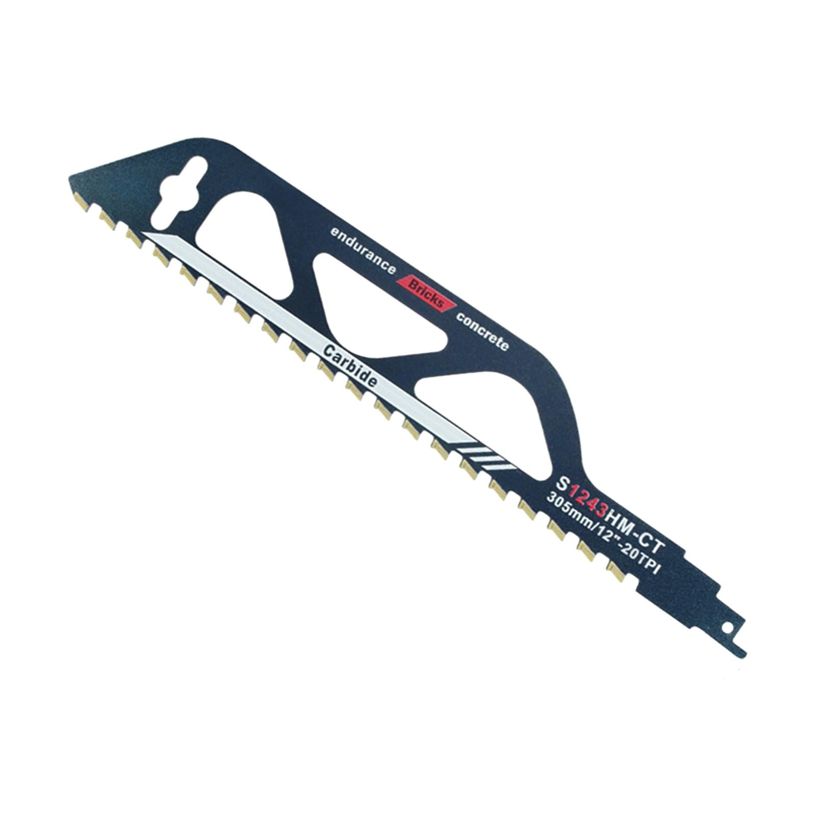 Demolition Masonry Reciprocating Hard Alloy Saw Blades for Wood Fiber Cement S1243