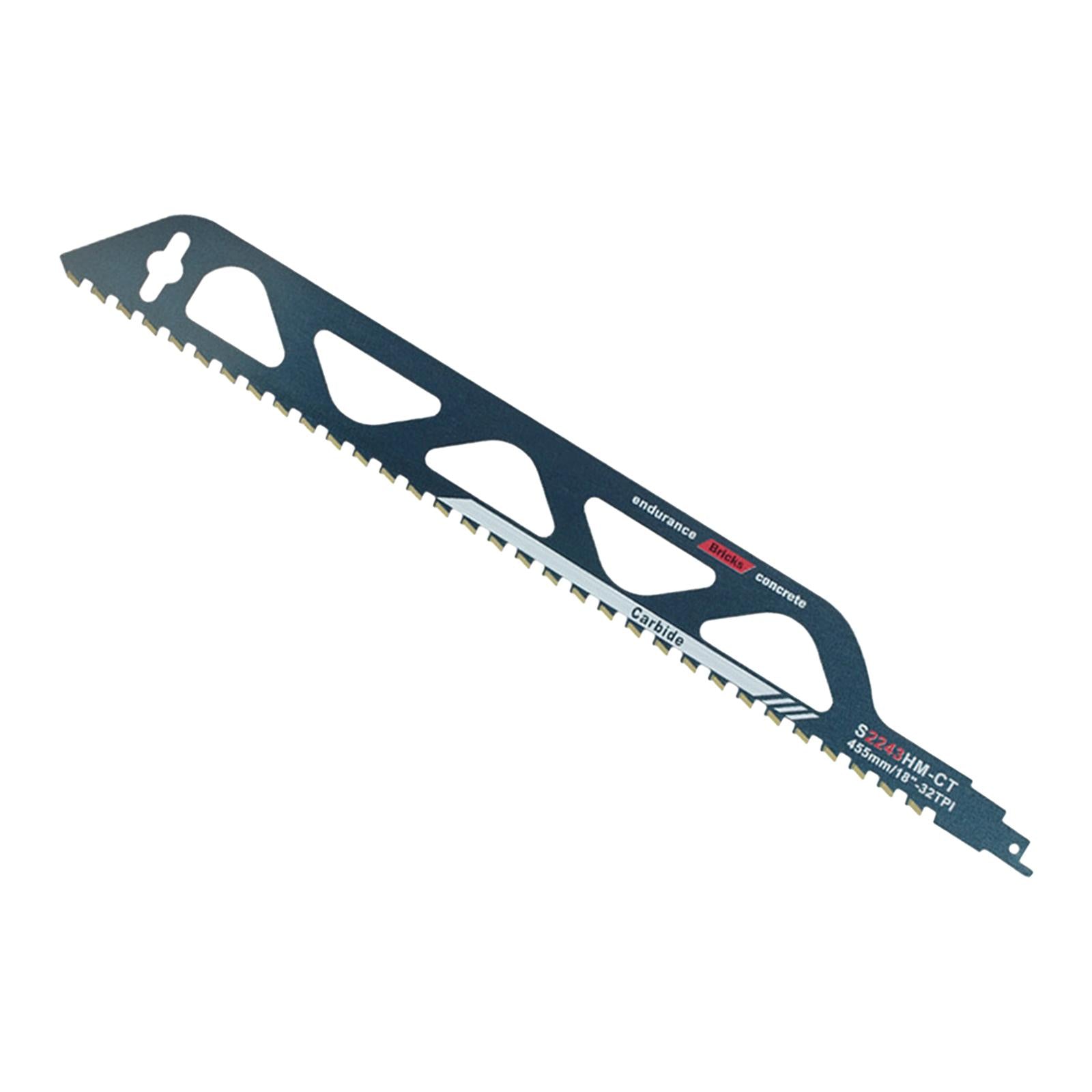Demolition Masonry Reciprocating Hard Alloy Saw Blades for Wood Fiber Cement S2243