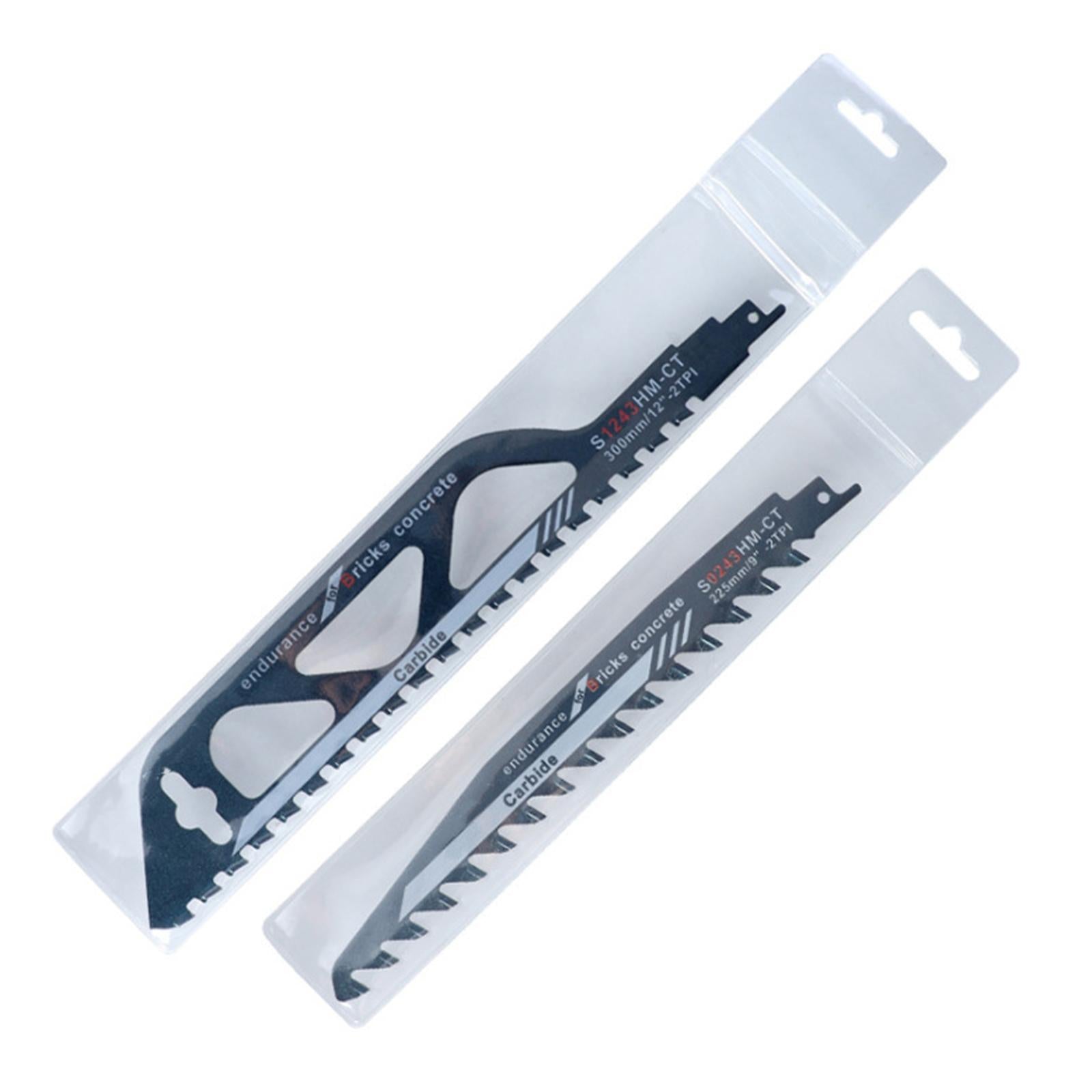 Reciprocating Saw Blade Masonry Hard Alloy Saw Blade for Tree Trunk Drywall 12inch