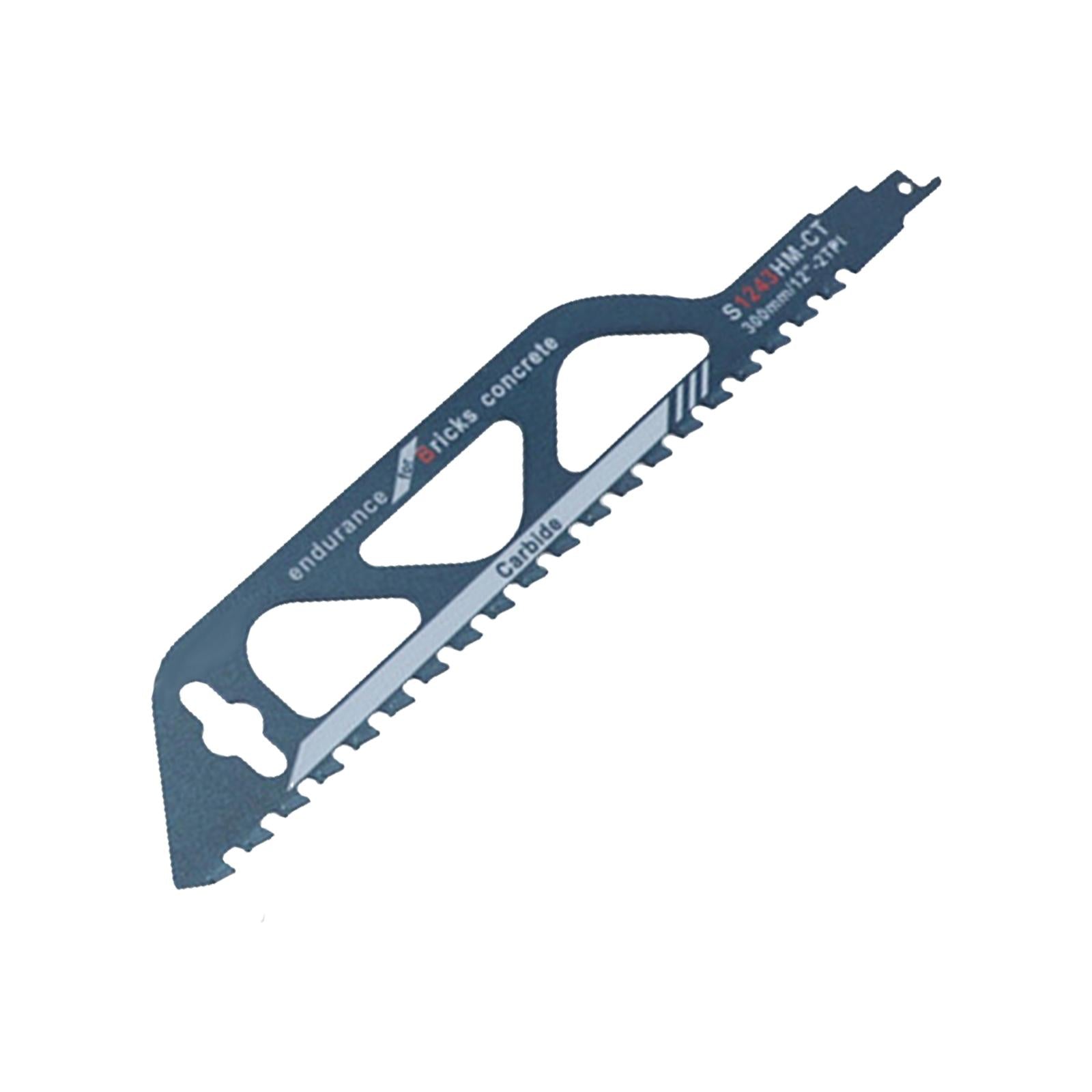 Reciprocating Saw Blade Masonry Hard Alloy Saw Blade for Tree Trunk Drywall 12inch
