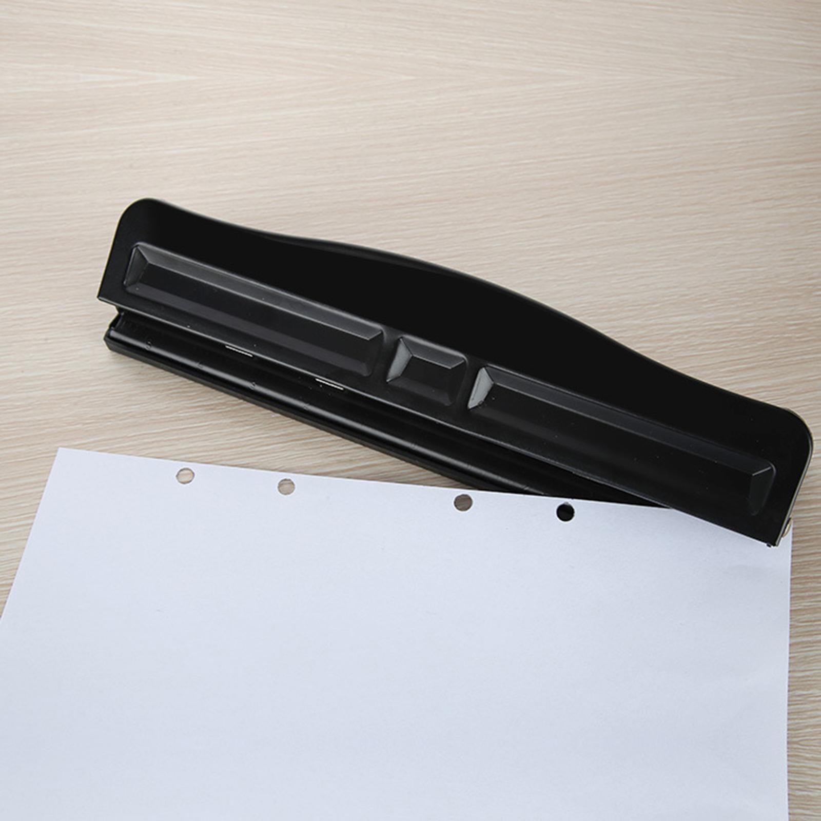 4 Hole Punch 10 Sheet Capacity Metal Paper Puncher for Craft Learning