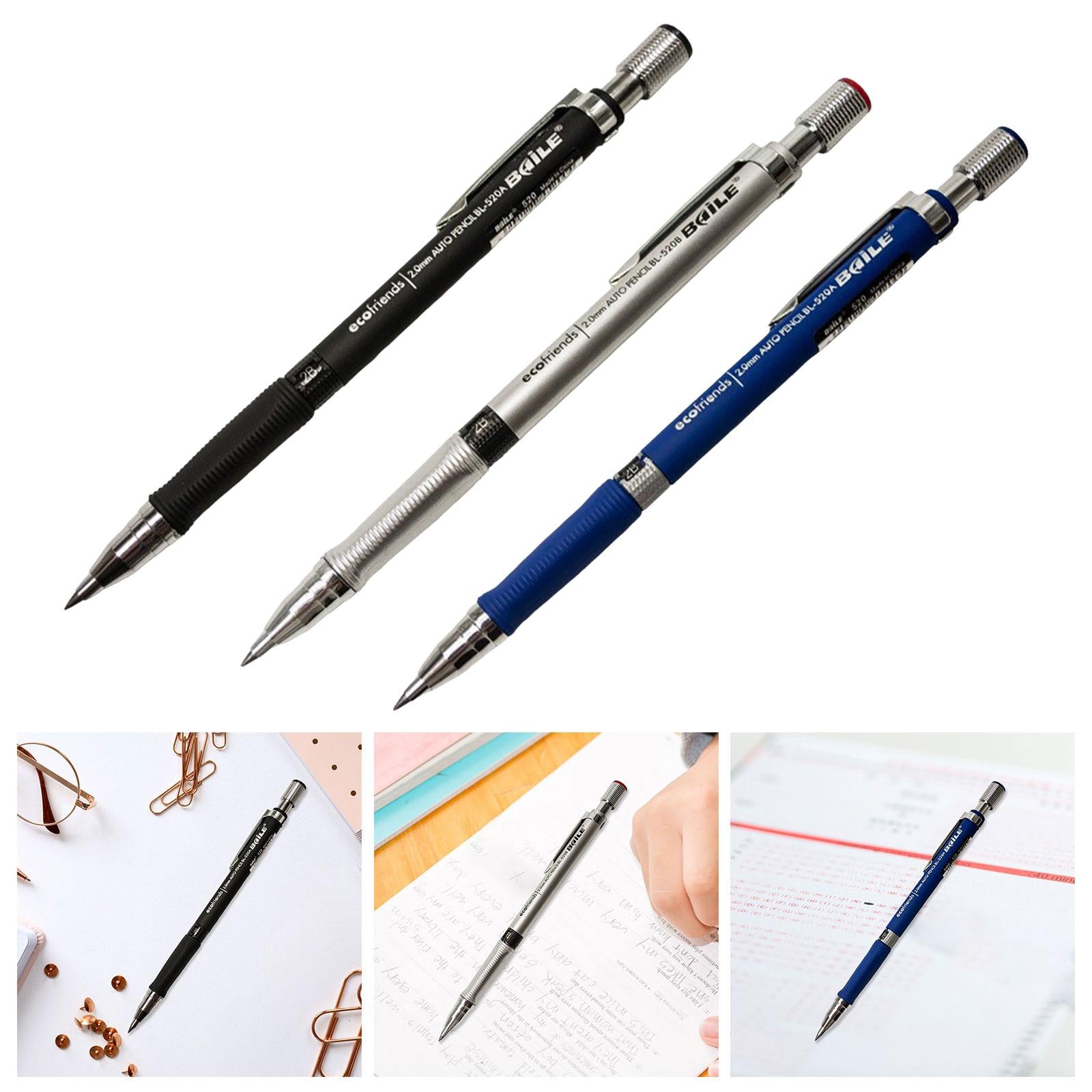 Art Painting Pencils Portable Drafting Pencil for Drafting Writing Sketching Black