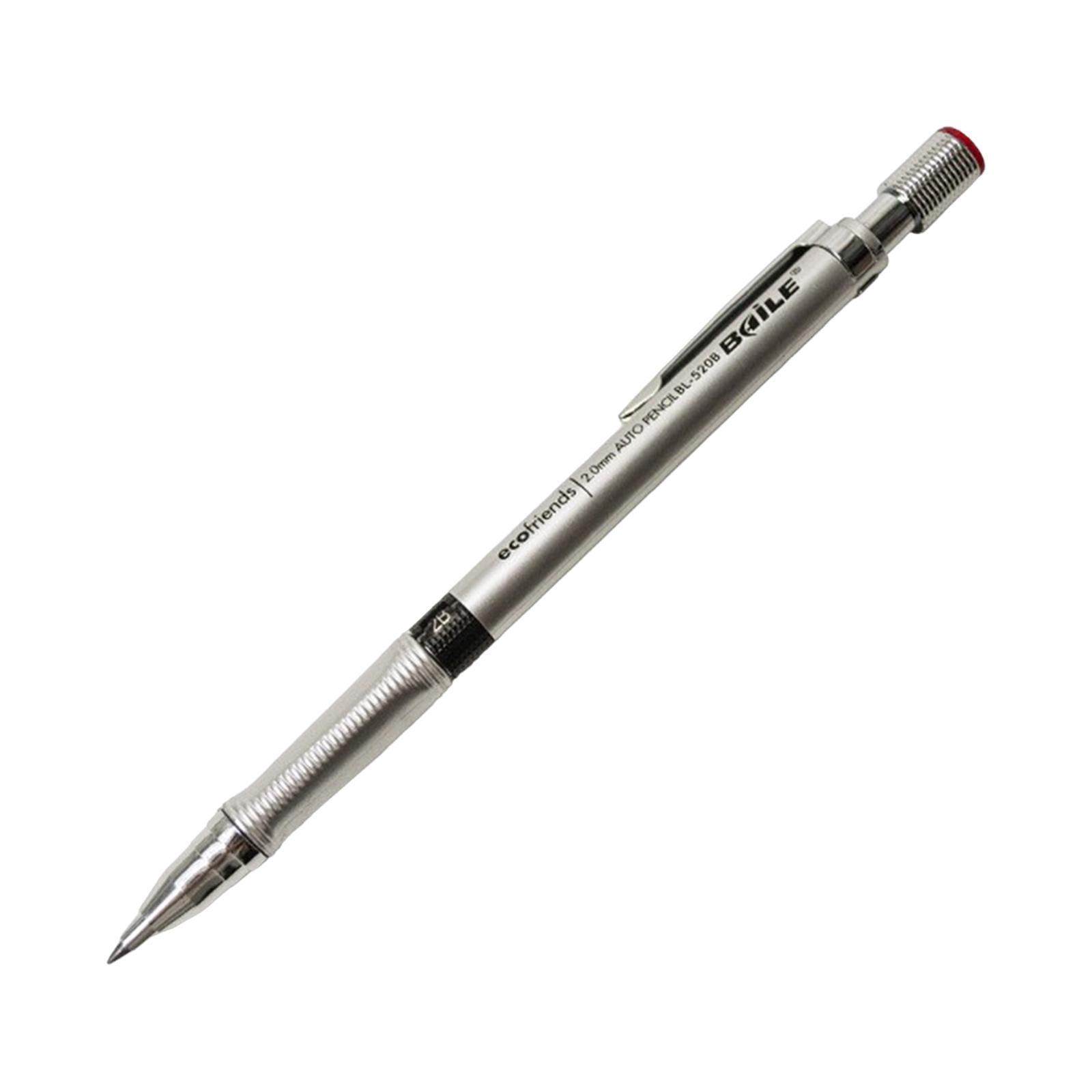 Art Painting Pencils Portable Drafting Pencil for Drafting Writing Sketching Silver