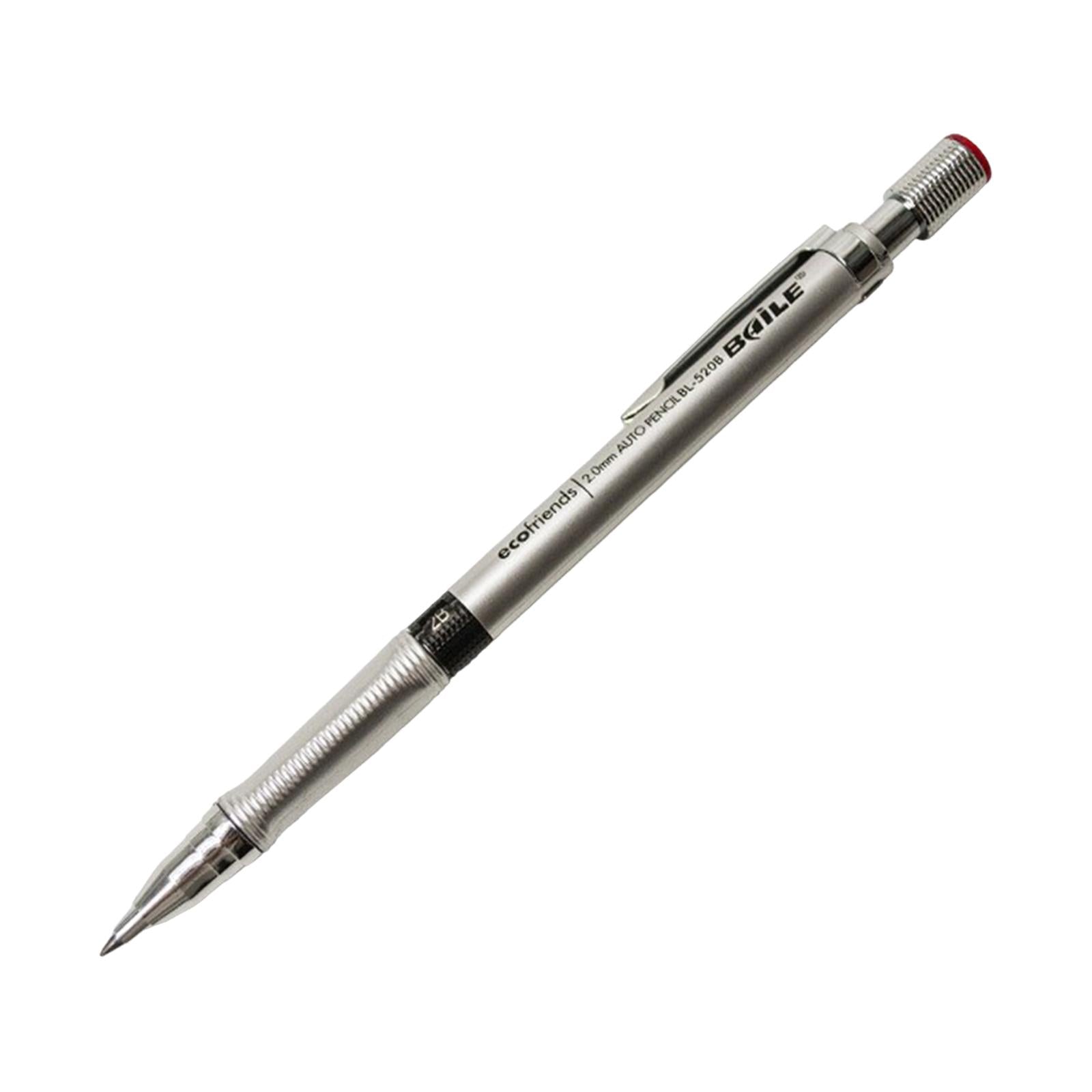 Art Painting Pencils Portable Drafting Pencil for Drafting Writing Sketching Silver