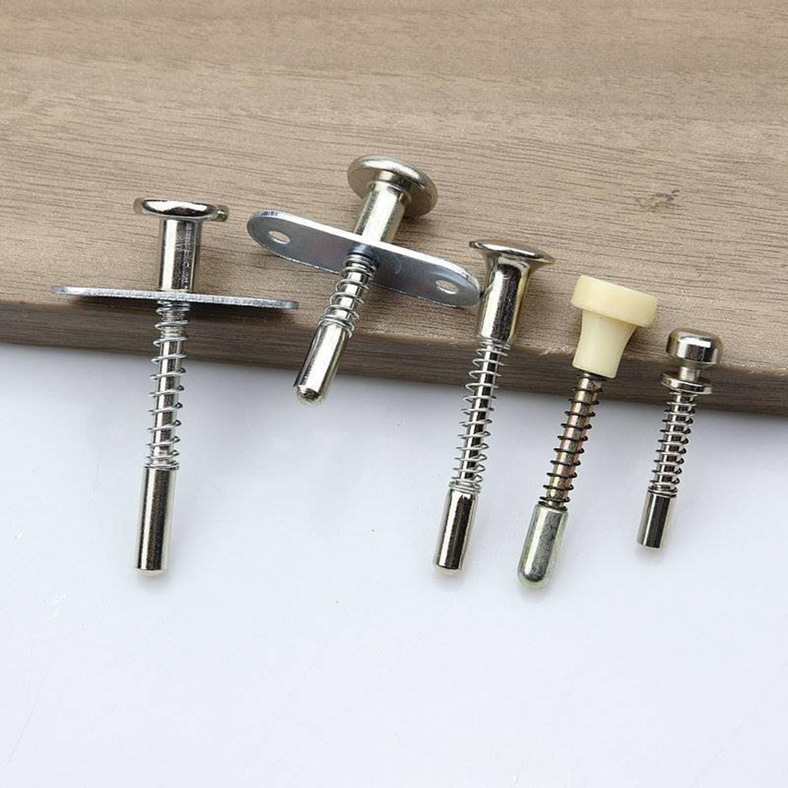 Spring Loaded Latch Pin Durable Replacement Hardware for Window Screen Parts 4.9cmx4.5cm