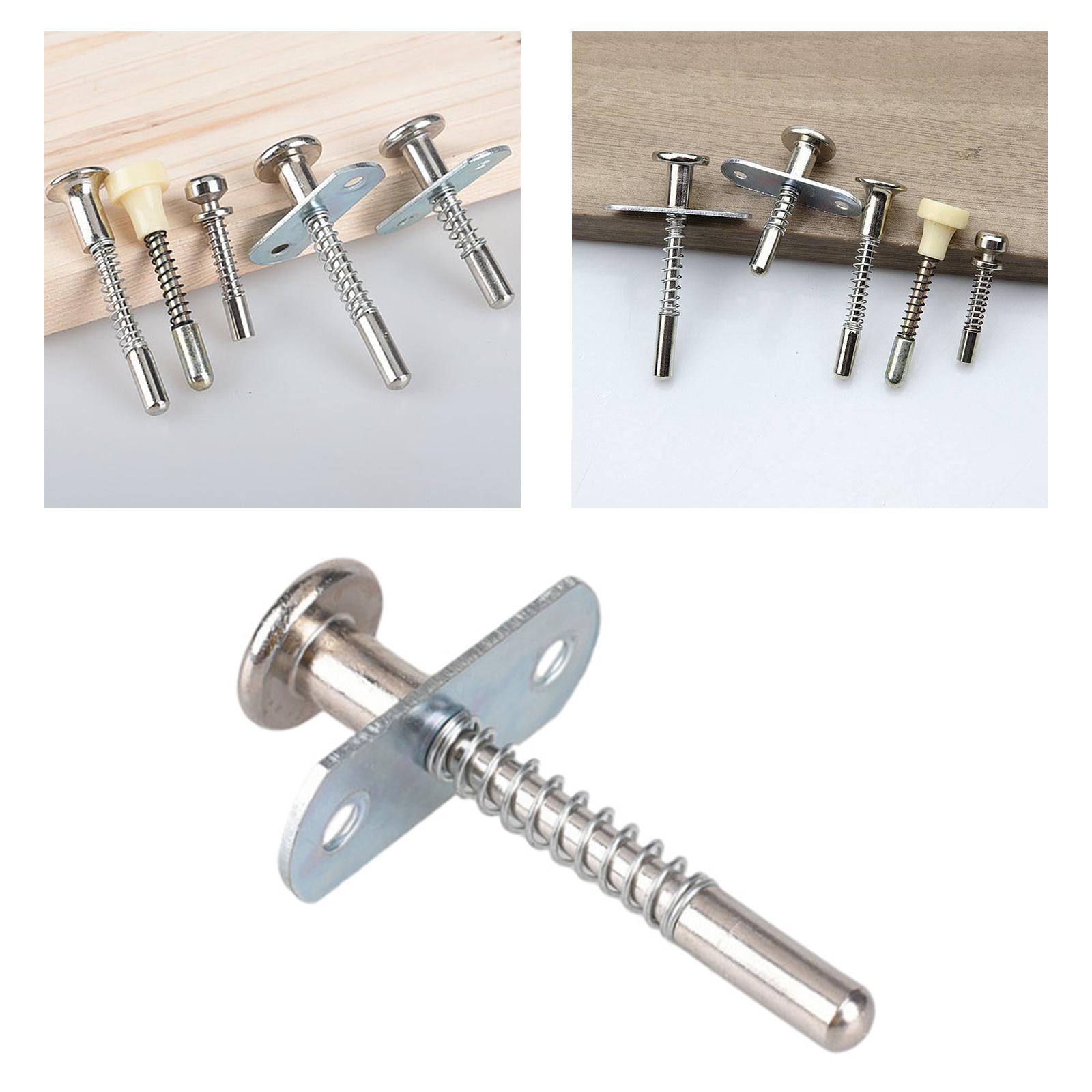 Spring Loaded Latch Pin Durable Replacement Hardware for Window Screen Parts 6.5cmx4.5cm