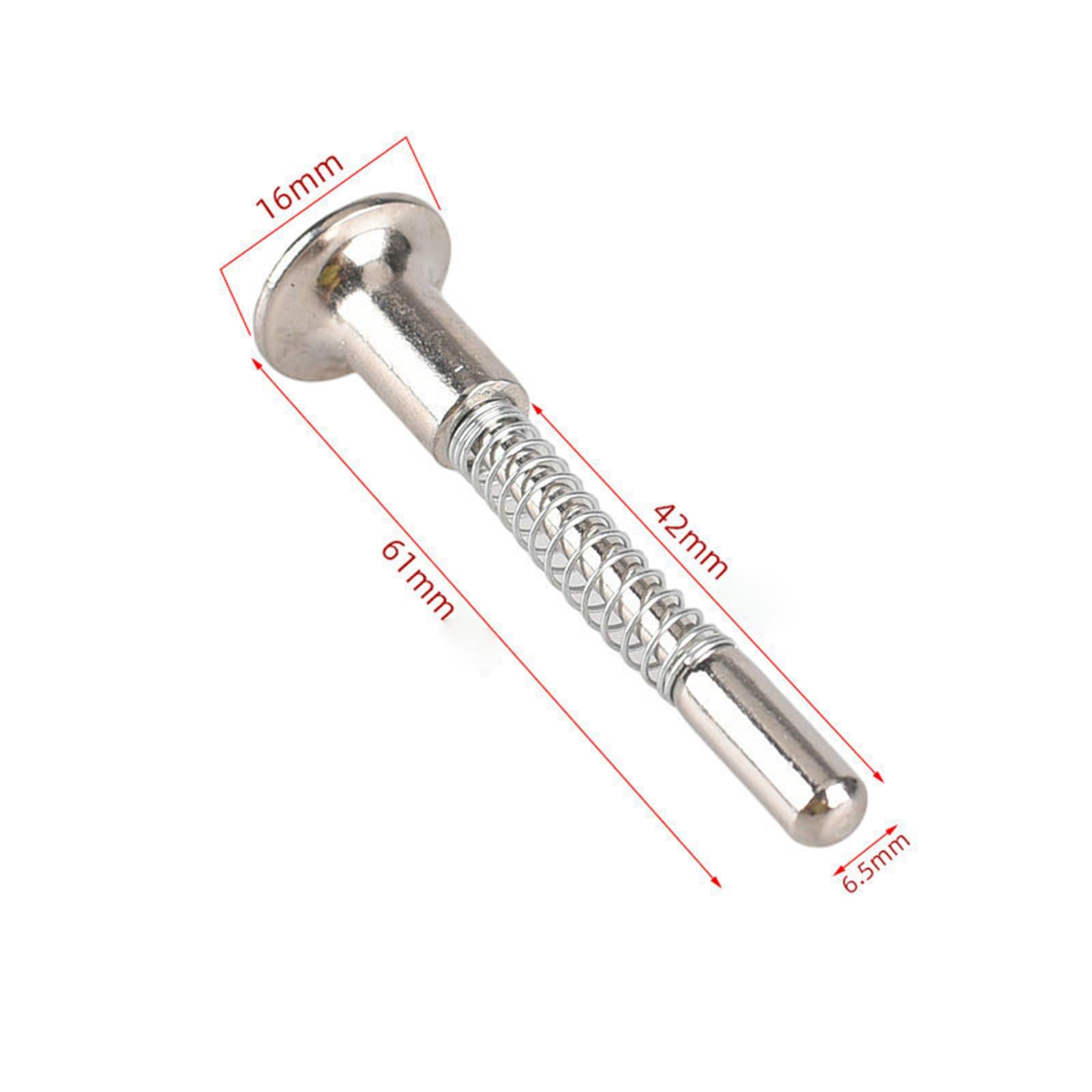 Spring Loaded Latch Pin Durable Replacement Hardware for Window Screen Parts 6.1cmx1.6cm