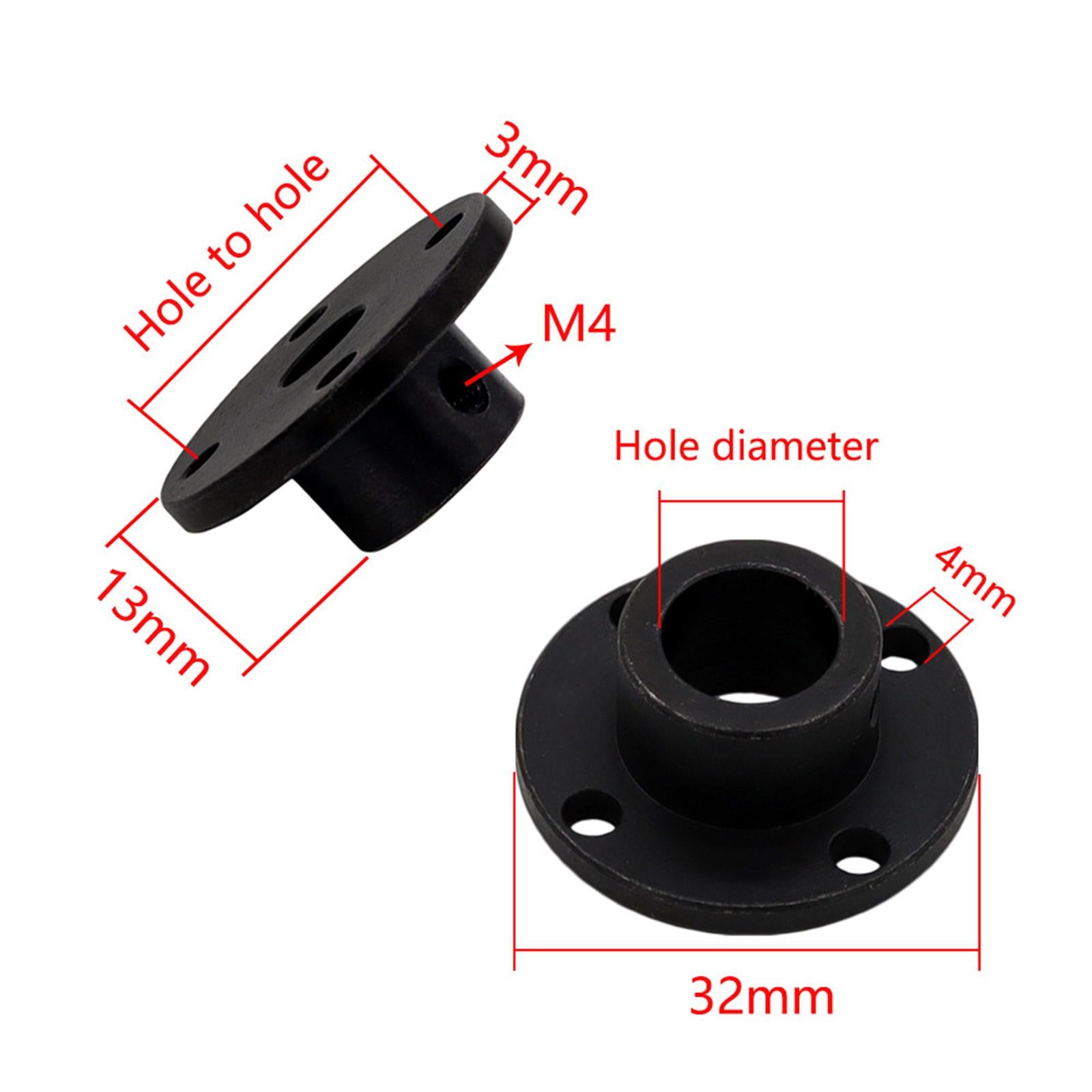 Rigid Flange Coupling Parts for Model Shaft Connection Flange Shaft Coupling 6mm