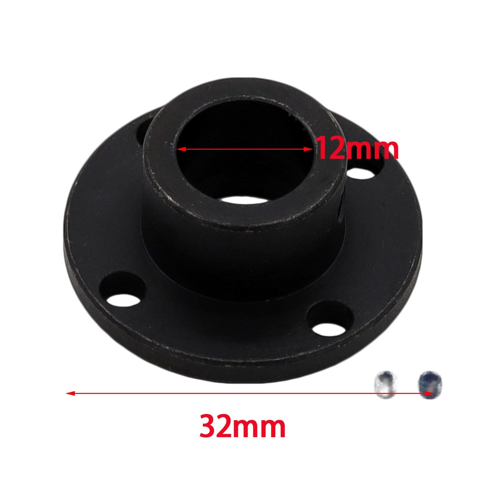 Rigid Flange Coupling Parts for Model Shaft Connection Flange Shaft Coupling 12mm