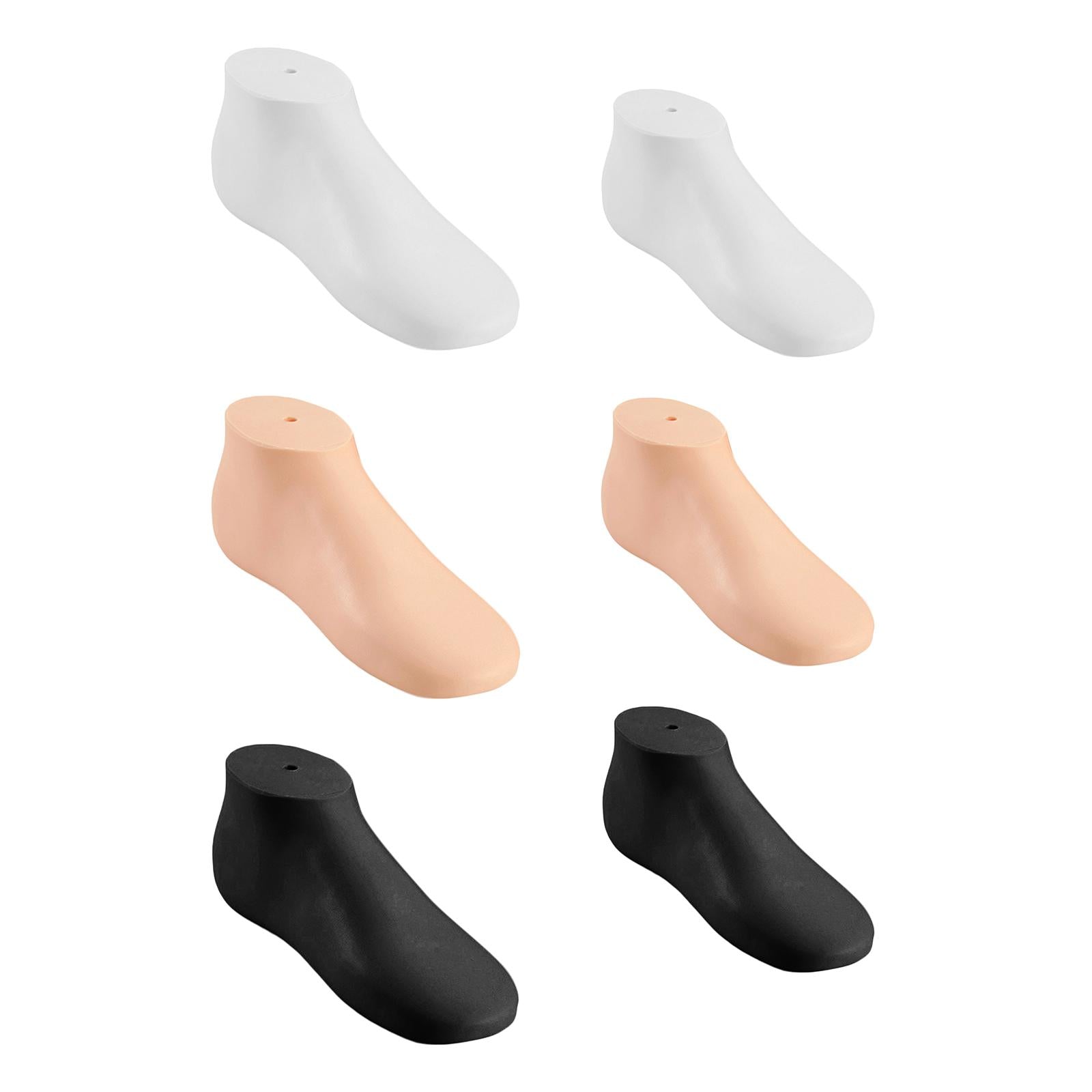 Foot Model Tool Shoes Support Sandals Display Shoe Extension Tool for Retail white female