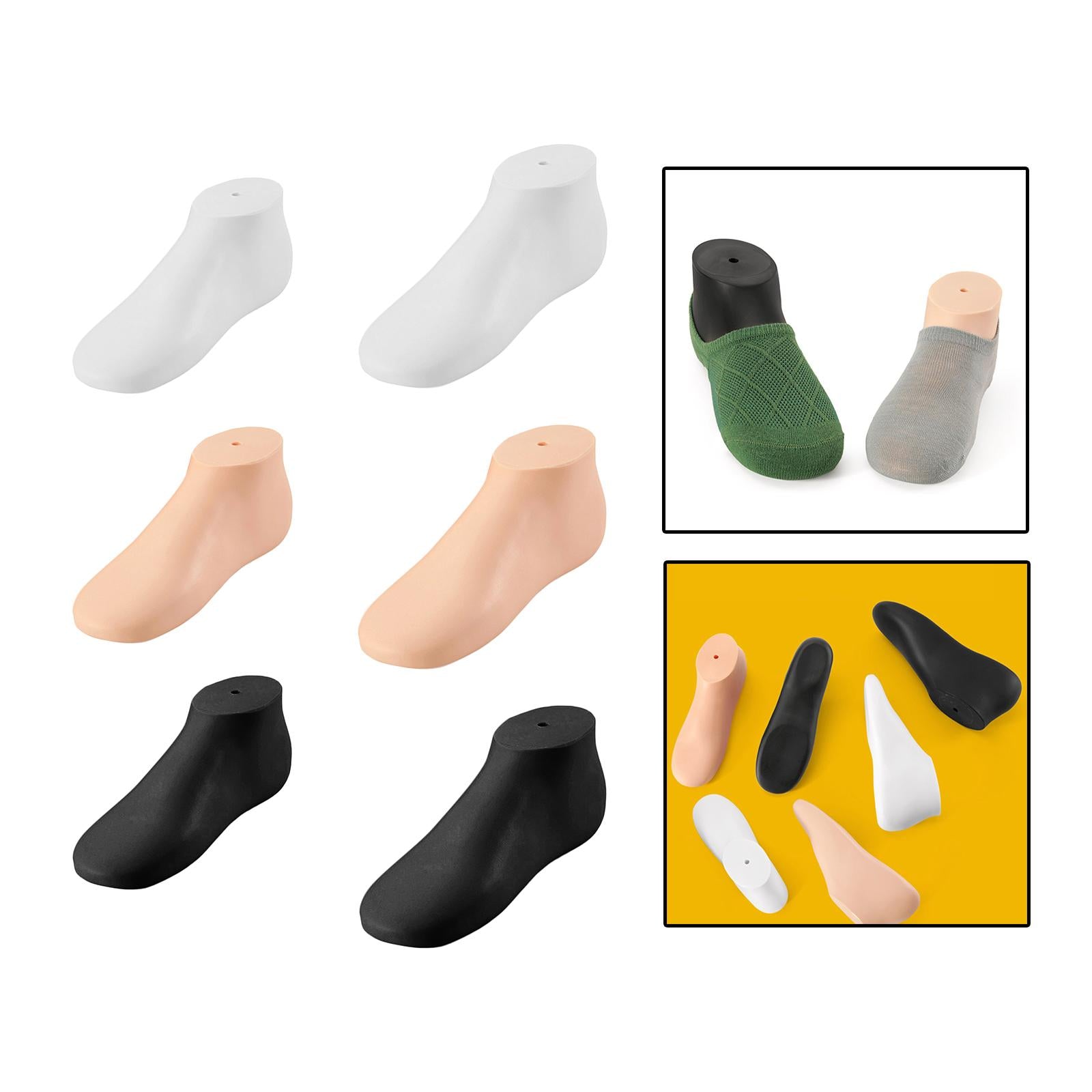 Foot Model Tool Shoes Support Sandals Display Shoe Extension Tool for Retail white female