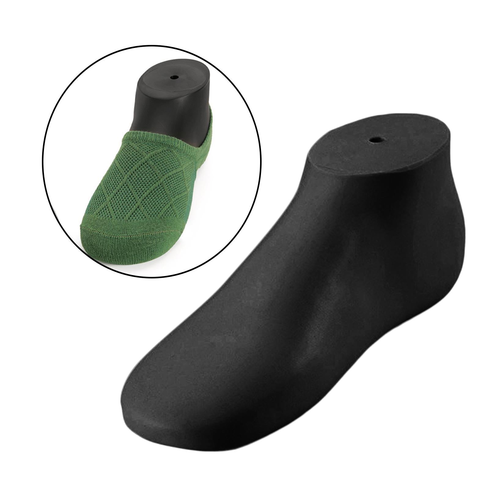 Foot Model Tool Shoes Support Sandals Display Shoe Extension Tool for Retail black female