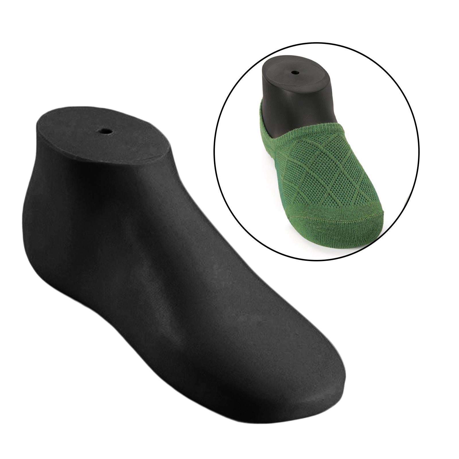 Foot Model Tool Shoes Support Sandals Display Shoe Extension Tool for Retail black female