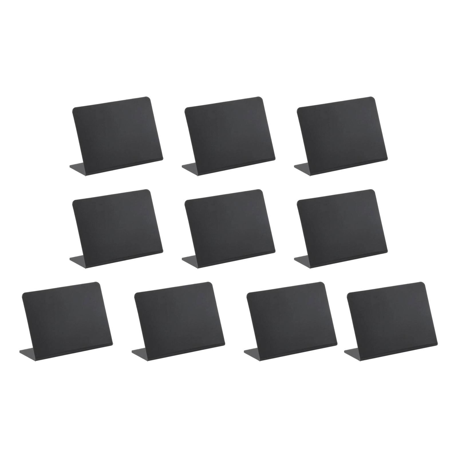 Small Chalkboards Signs L Shaped Rustic Small Blackboard Massage Board Signs 15x21cmVertical 10pc
