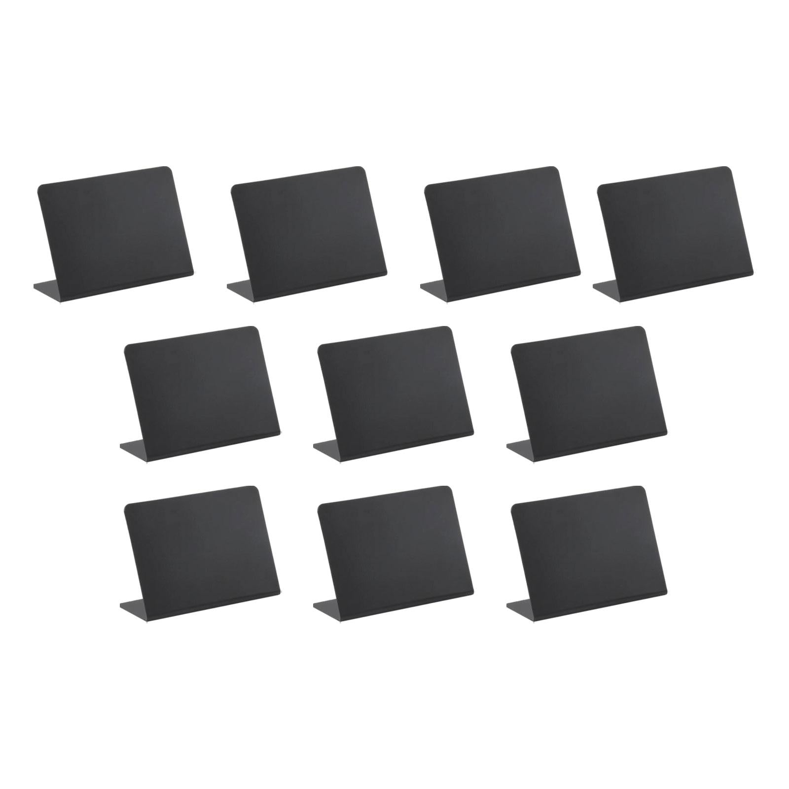 Small Chalkboards Signs L Shaped Rustic Small Blackboard Massage Board Signs 15x21cmVertical 10pc