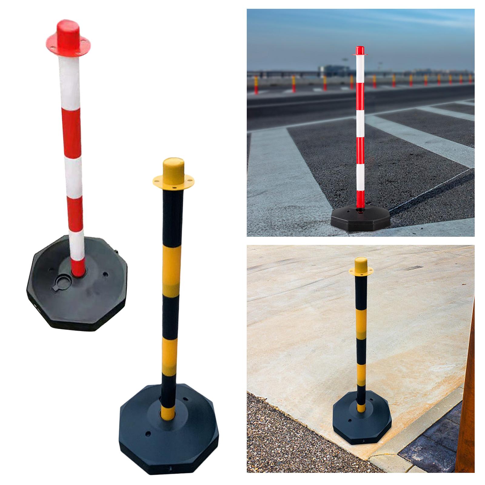 85cm Traffic Cone Safety Barrier Warning Pile Garage Caution Sign for Garage Red and White