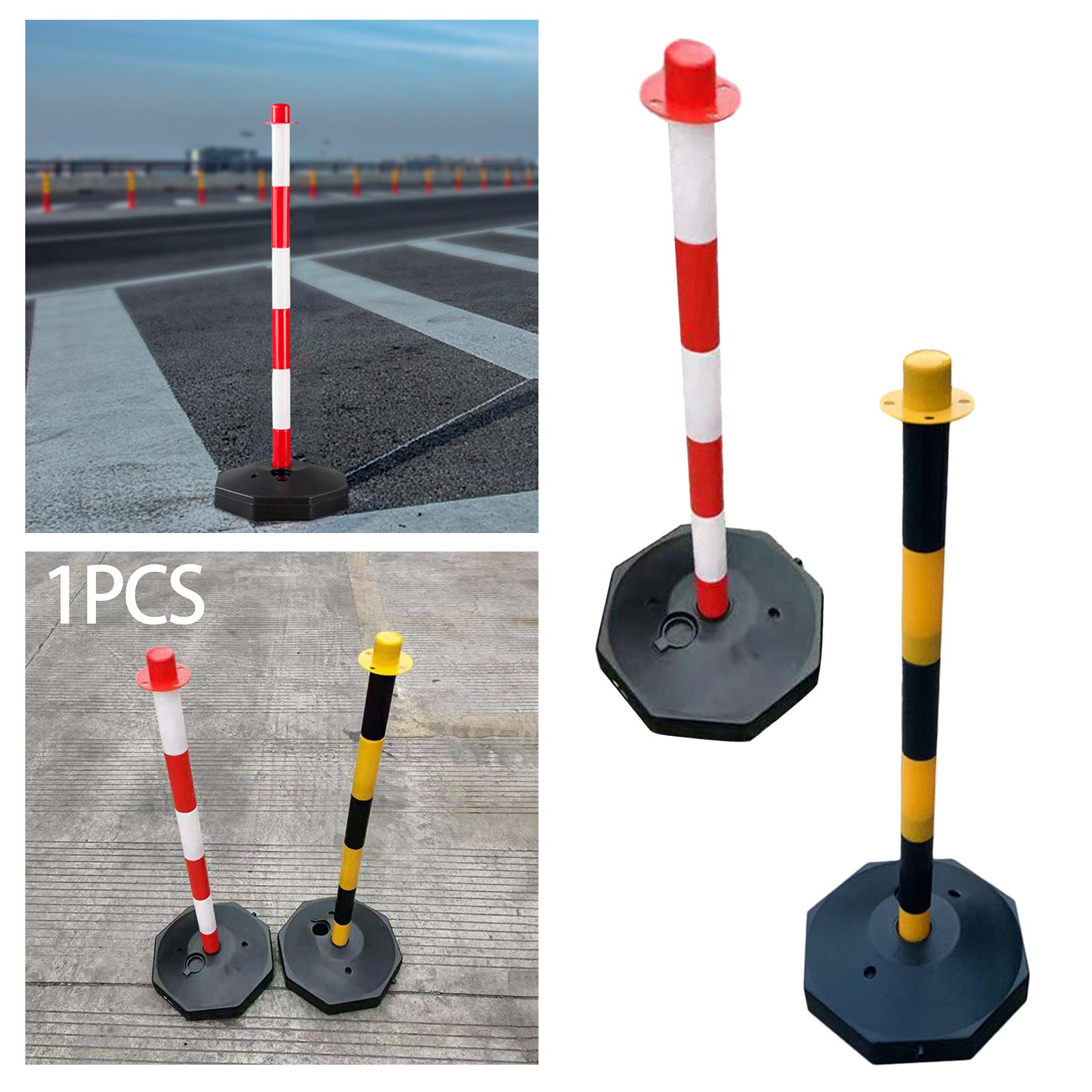 85cm Traffic Cone Safety Barrier Warning Pile Garage Caution Sign for Garage Red and White