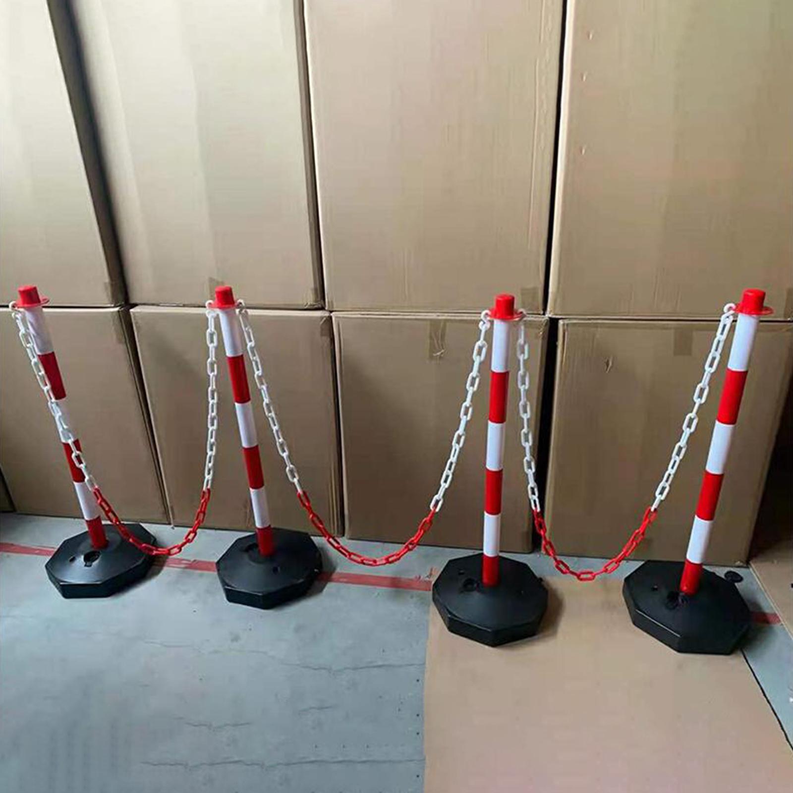 85cm Traffic Cone Safety Barrier Warning Pile Garage Caution Sign for Garage Red and White