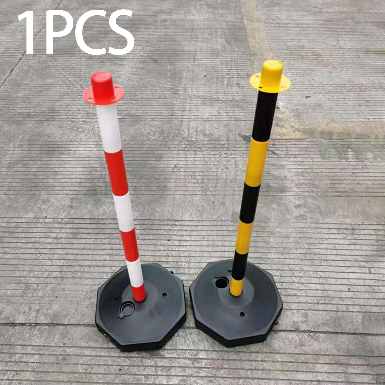 85cm Traffic Cone Safety Barrier Warning Pile Garage Caution Sign for Garage Yellow and Black