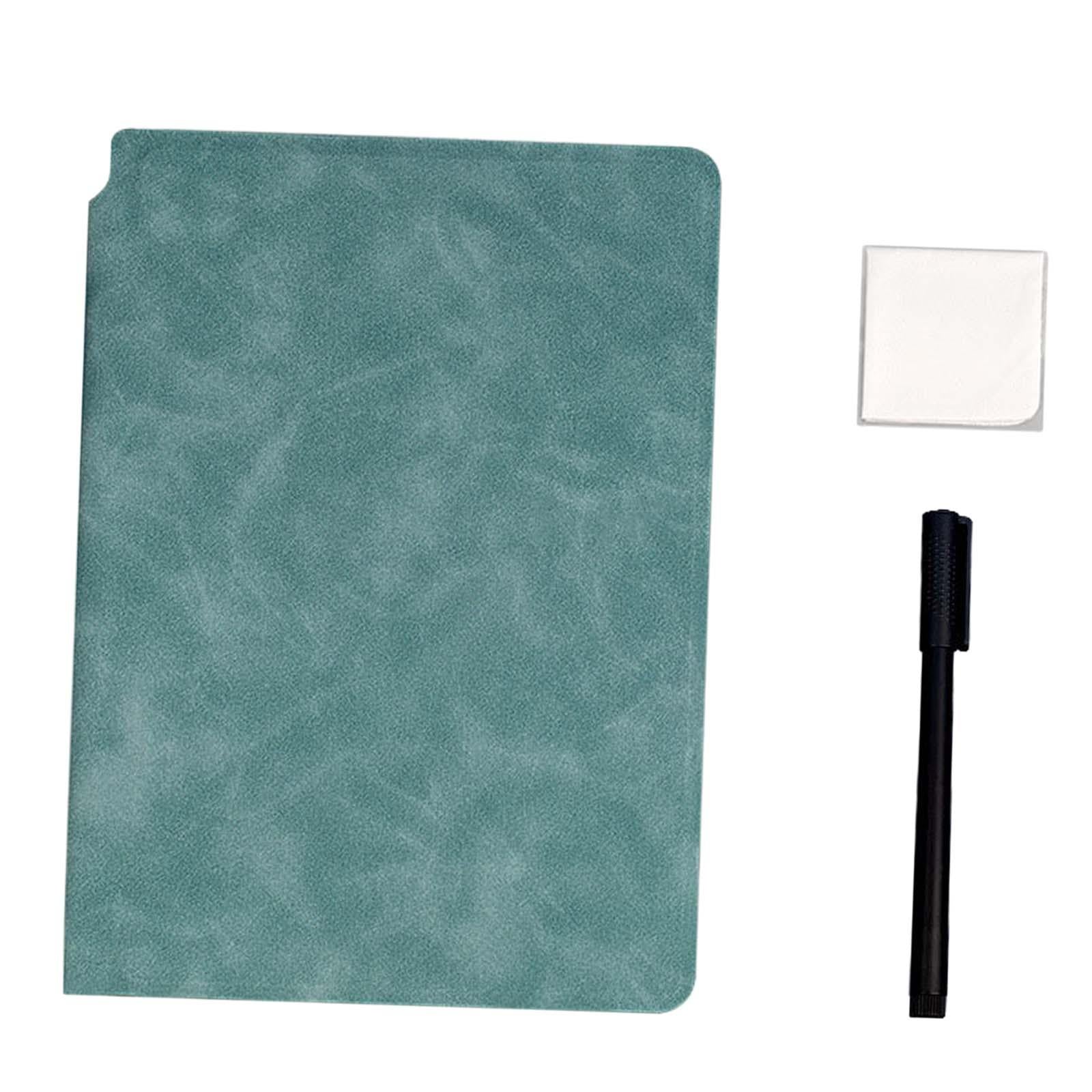 Reusable Whiteboard Notebook Small Notepad for Writing Doodling Making Lists B