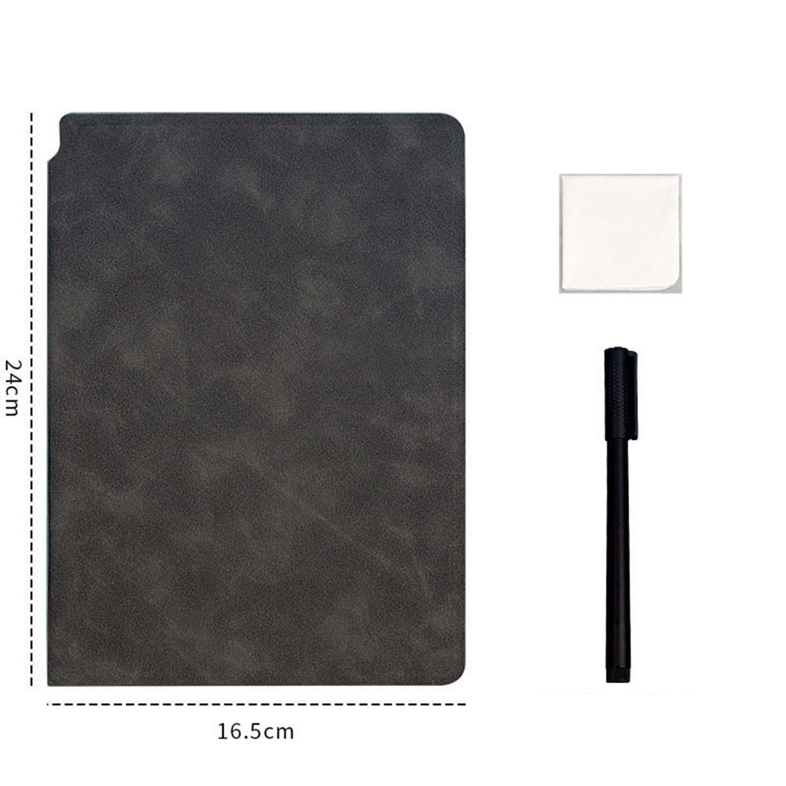 Reusable Whiteboard Notebook Small Notepad for Writing Doodling Making Lists D