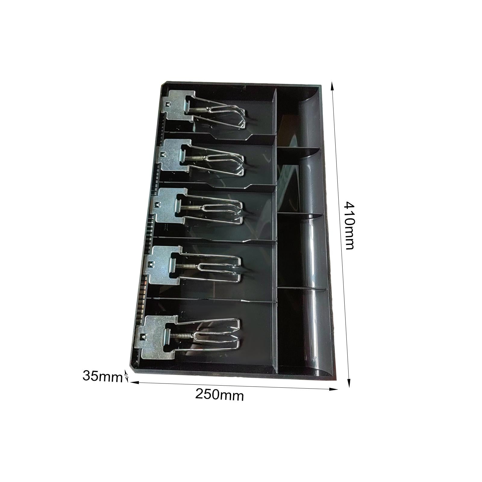 Money Tray Cash Register Drawer Tray 16x10x1inch for Home and Commercial Use