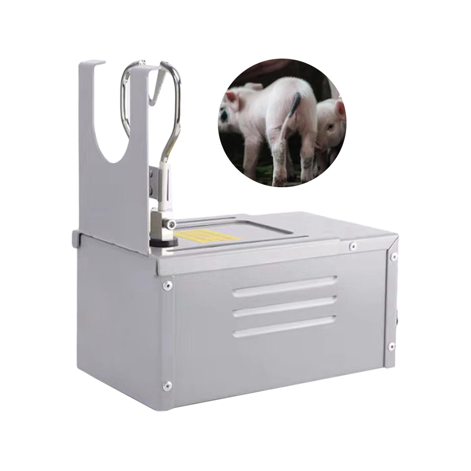 Electric Piglet Tail Cutter Fast Compact Convenient for Pigs Heating Cutting