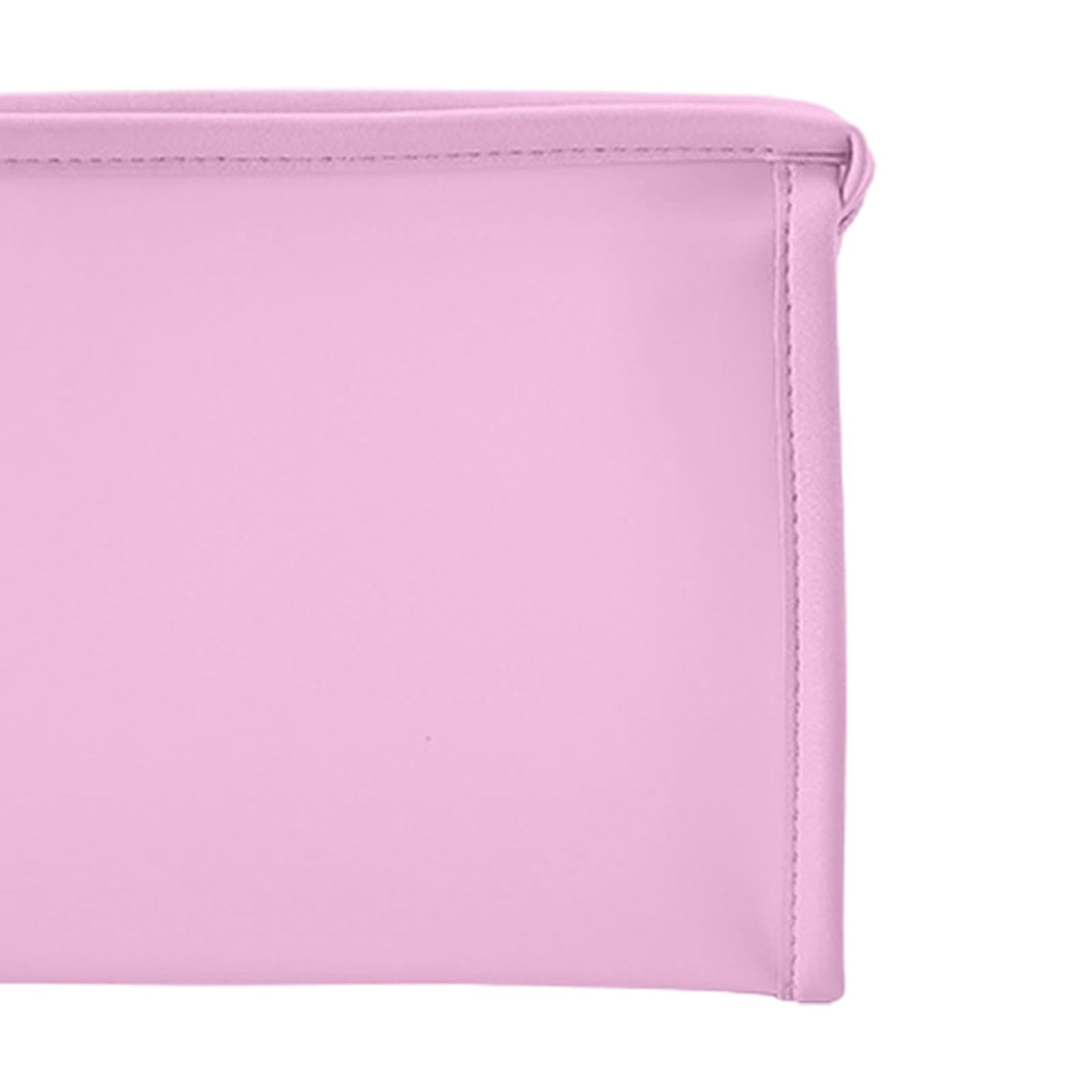 PVC Waterproof Makeup Bag Portable Bag for Vacation Business Trip Essentials Violet