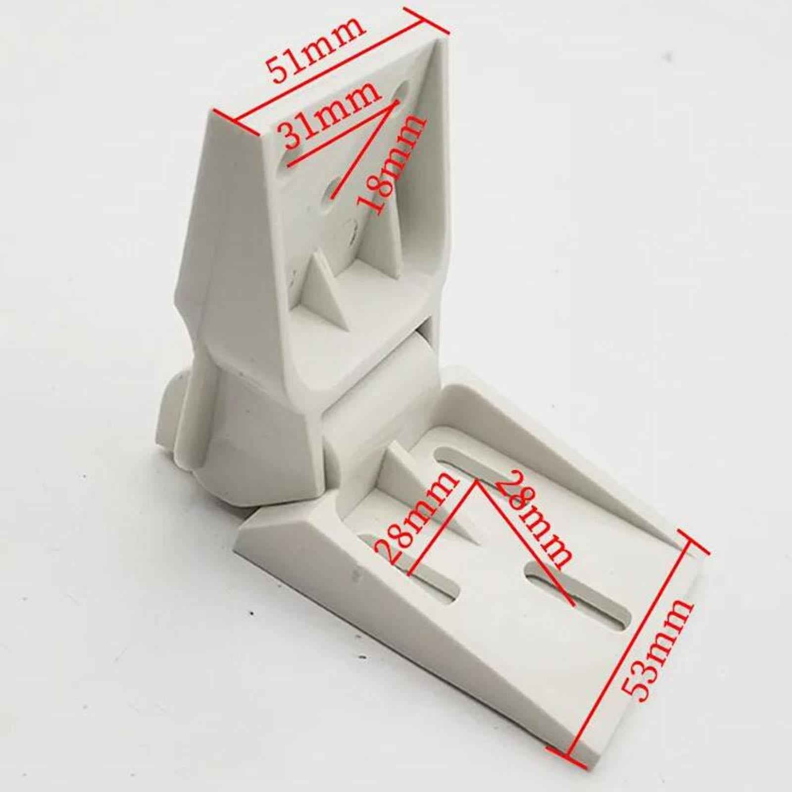Door Hinge Universal Fridge for Furniture Hardware Fridge Refrigerator Parts 3 holes