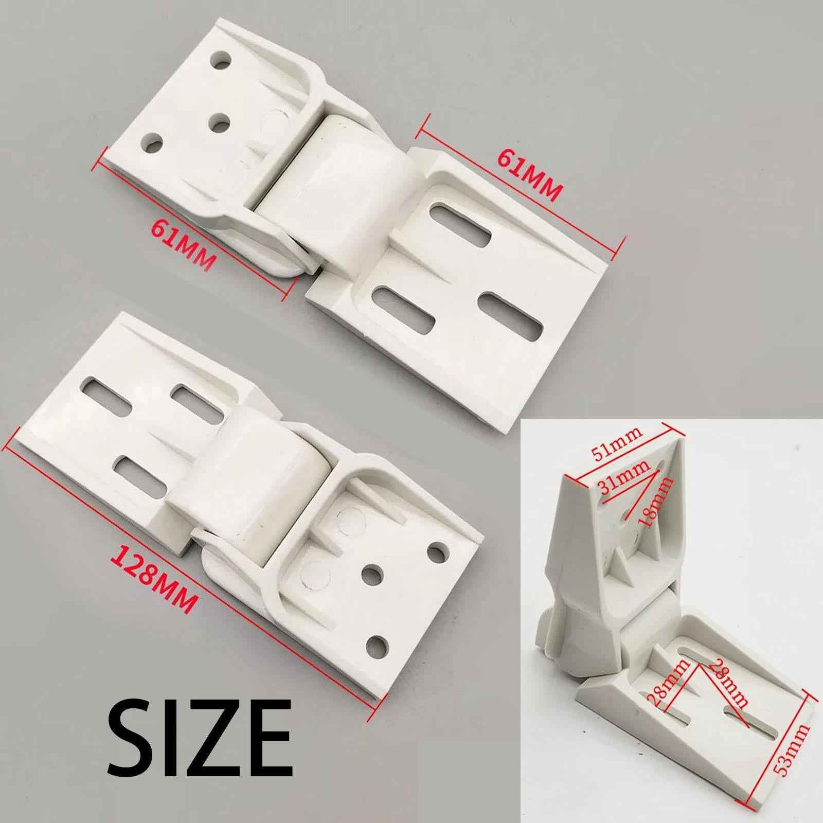Door Hinge Universal Fridge for Furniture Hardware Fridge Refrigerator Parts 3 holes
