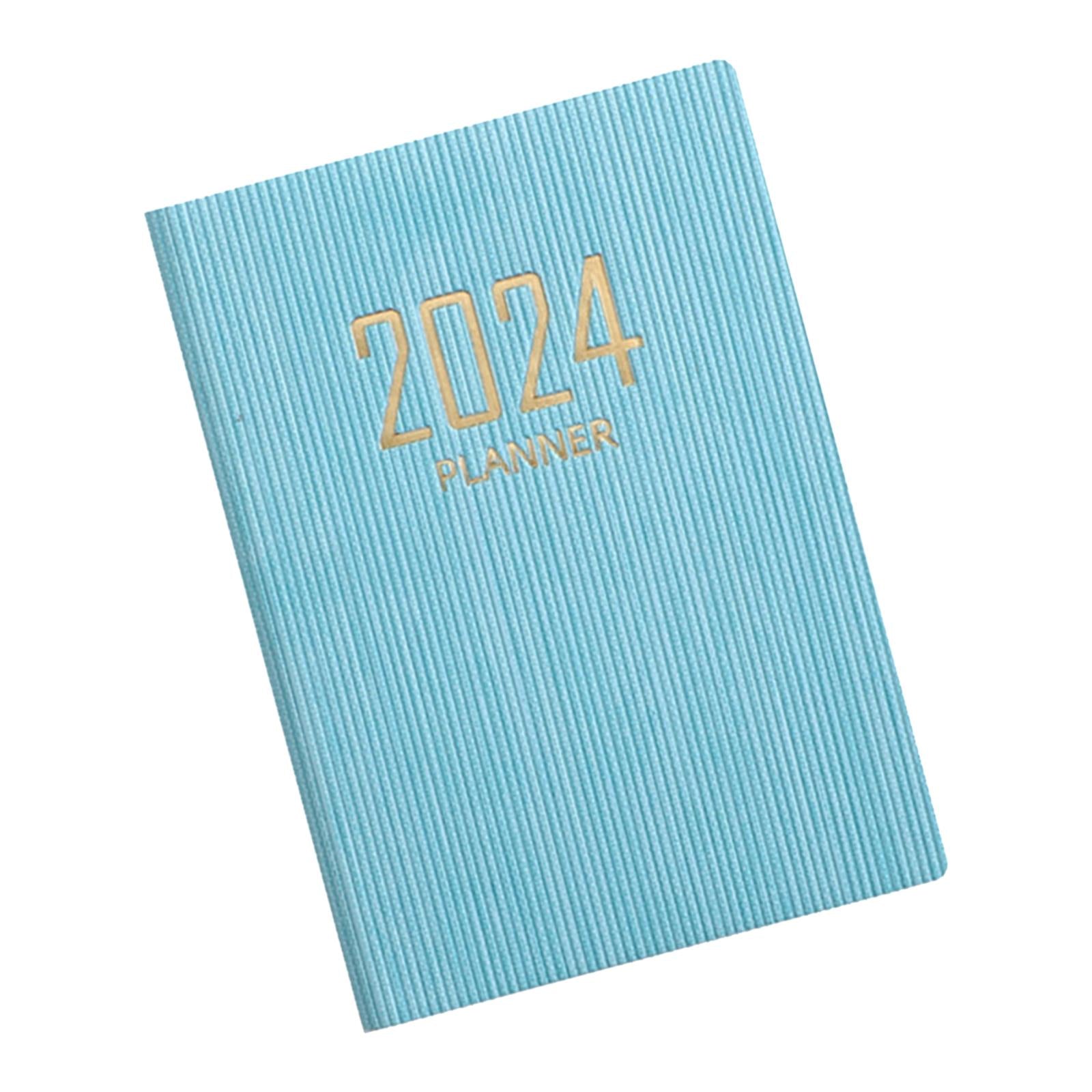 4xSchedule Notebook Monthly Planner Appointment Calendar Diary Journal Durable Blue