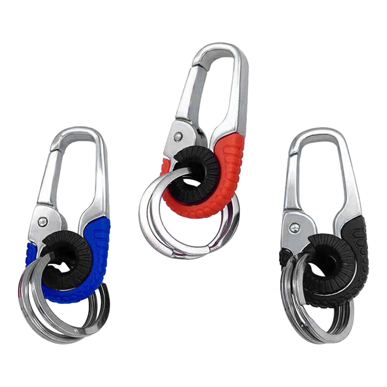 2xCar Key Chain for Men Multifunction Exquisite Universal for Men Women Unisex Blue