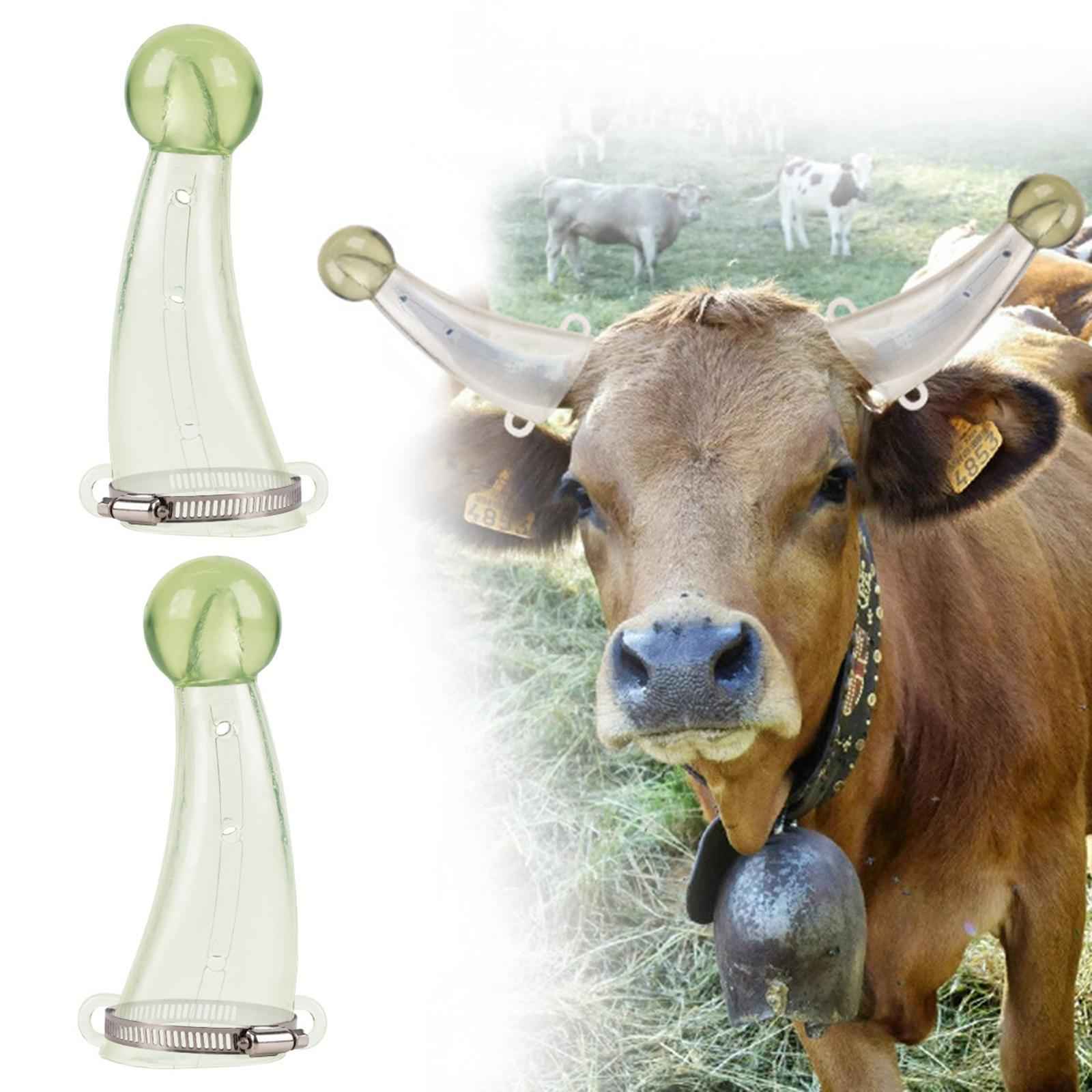 Bull Cow Horn Protector Silicone Waterproof Comfortable Goats Horn Protection