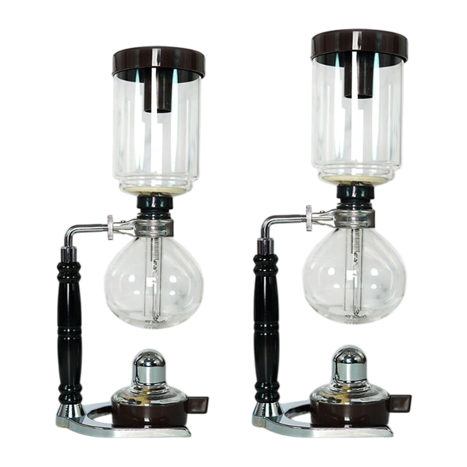 Coffee Siphon Housewarming Gift Clear Siphon Machine for Office Kitchen 3 Cup