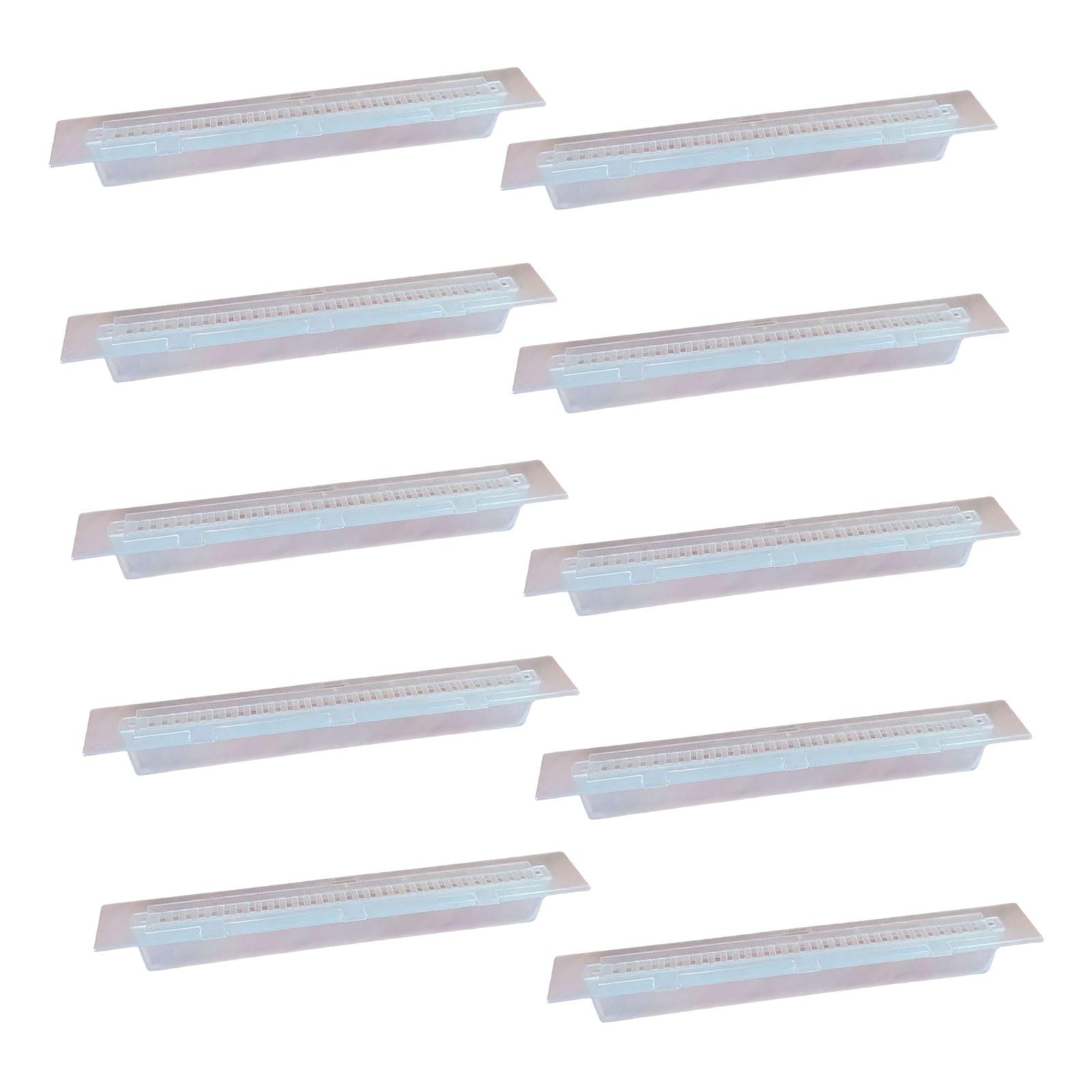 10x Beetle Trap Hive Traps Transparent Convenient Accessories Beekeeper Tool