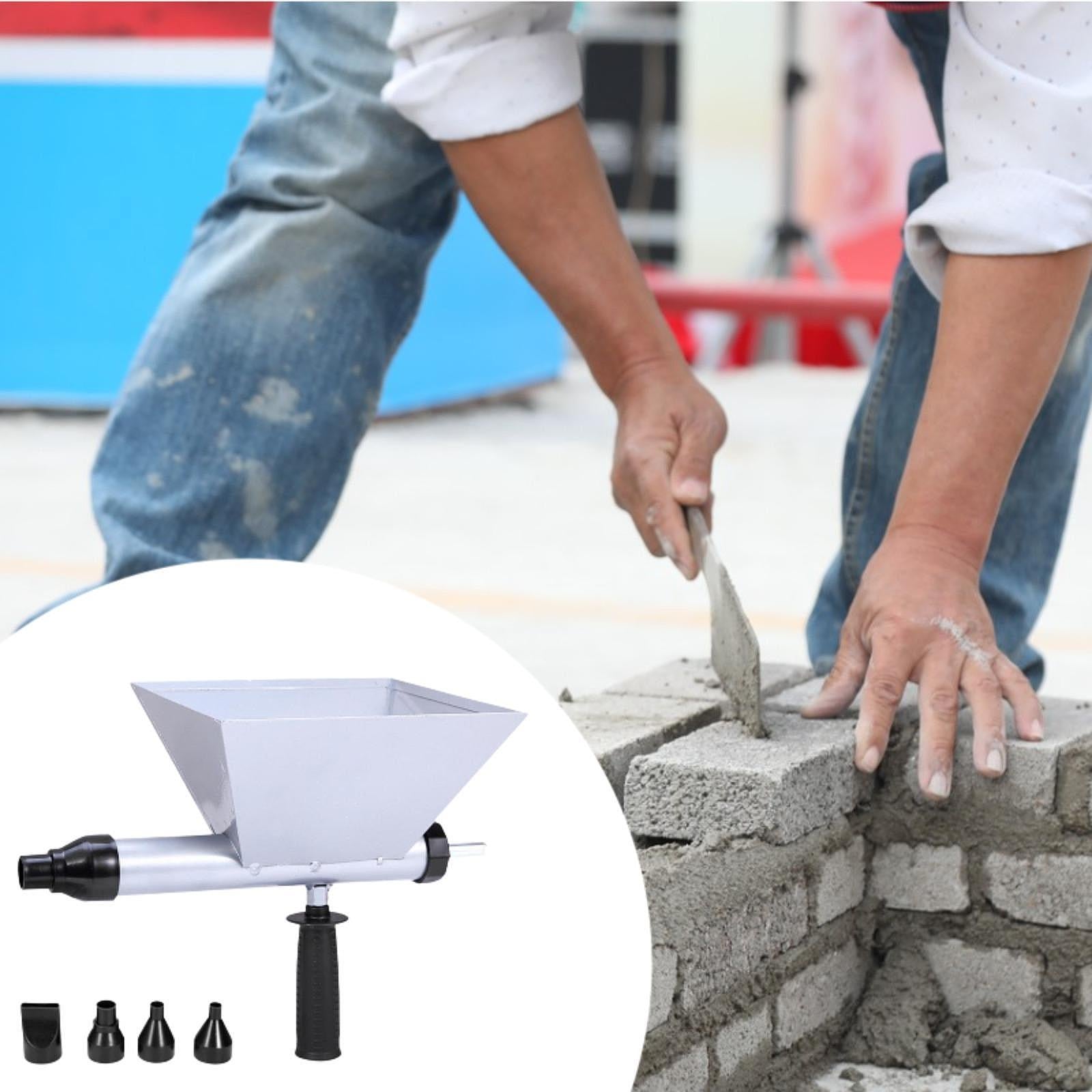 Cement Mortar Grouting Tool Grouting Mortar Sprayer for Window Frame Cabinet 45mm Tube