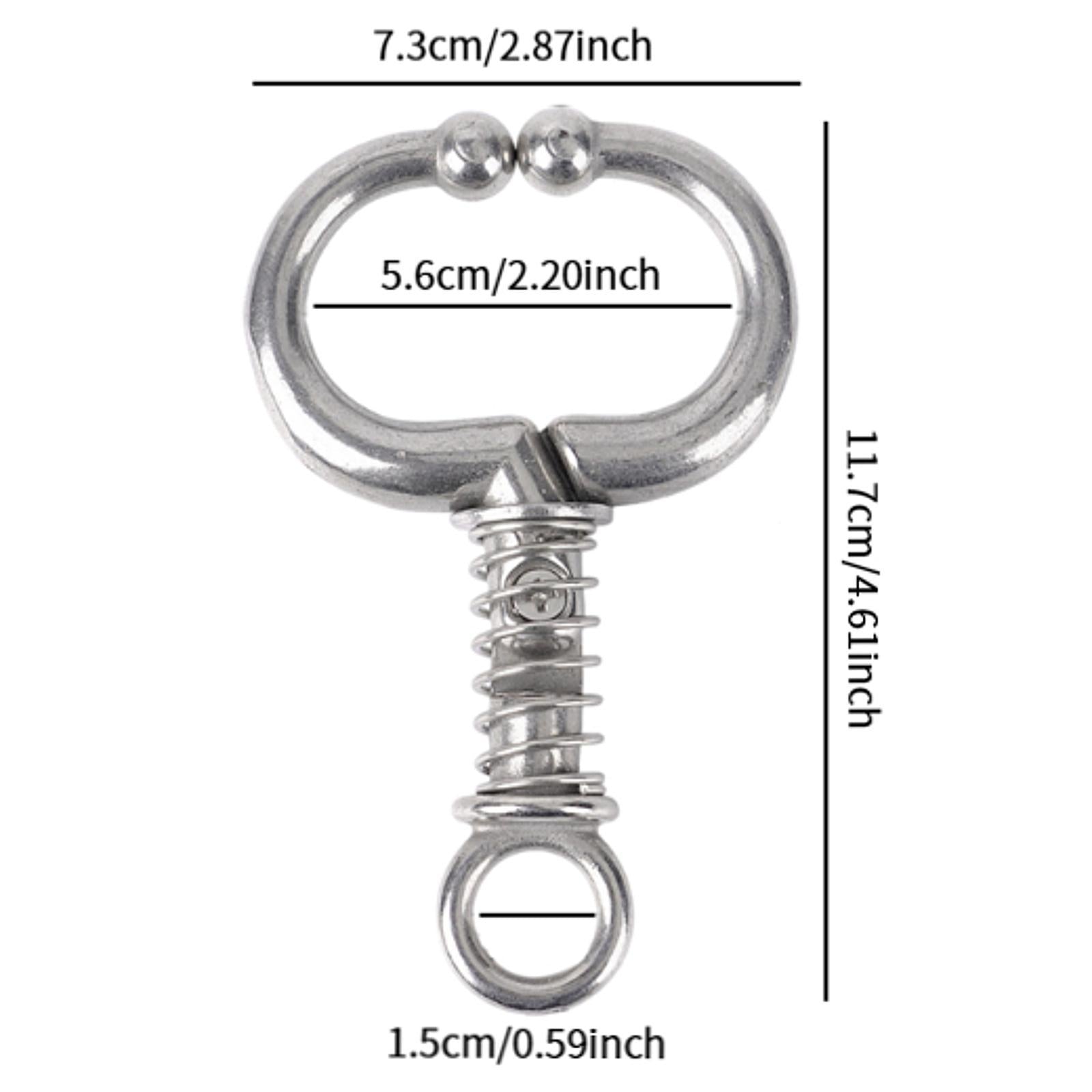 Cattle Nose Ring Livestock Tool Sturdy Easy to Use Farming Animals Equipment 11.7cmx7.3cm