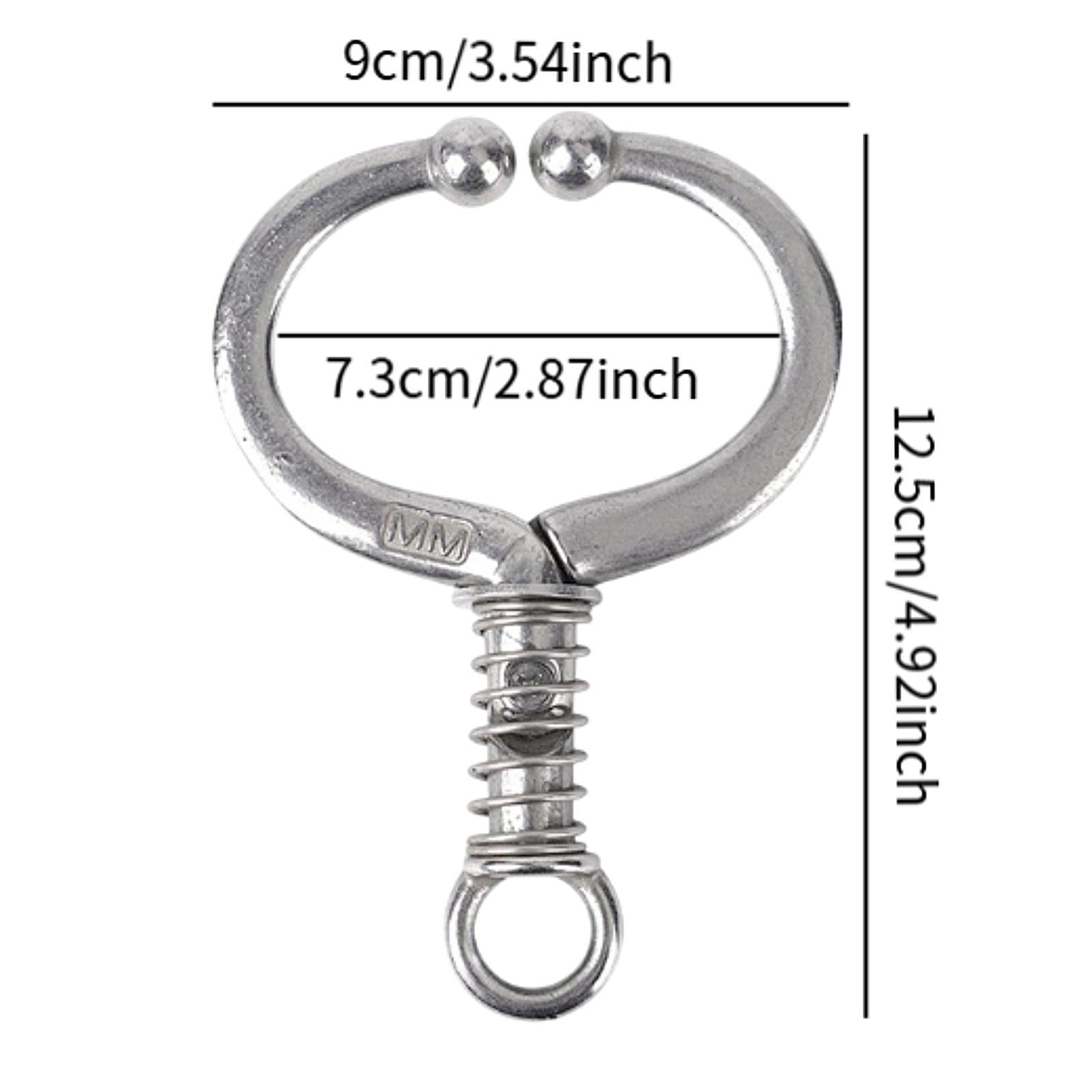 Cattle Nose Ring Livestock Tool Sturdy Easy to Use Farming Animals Equipment 12.5cmx9cm