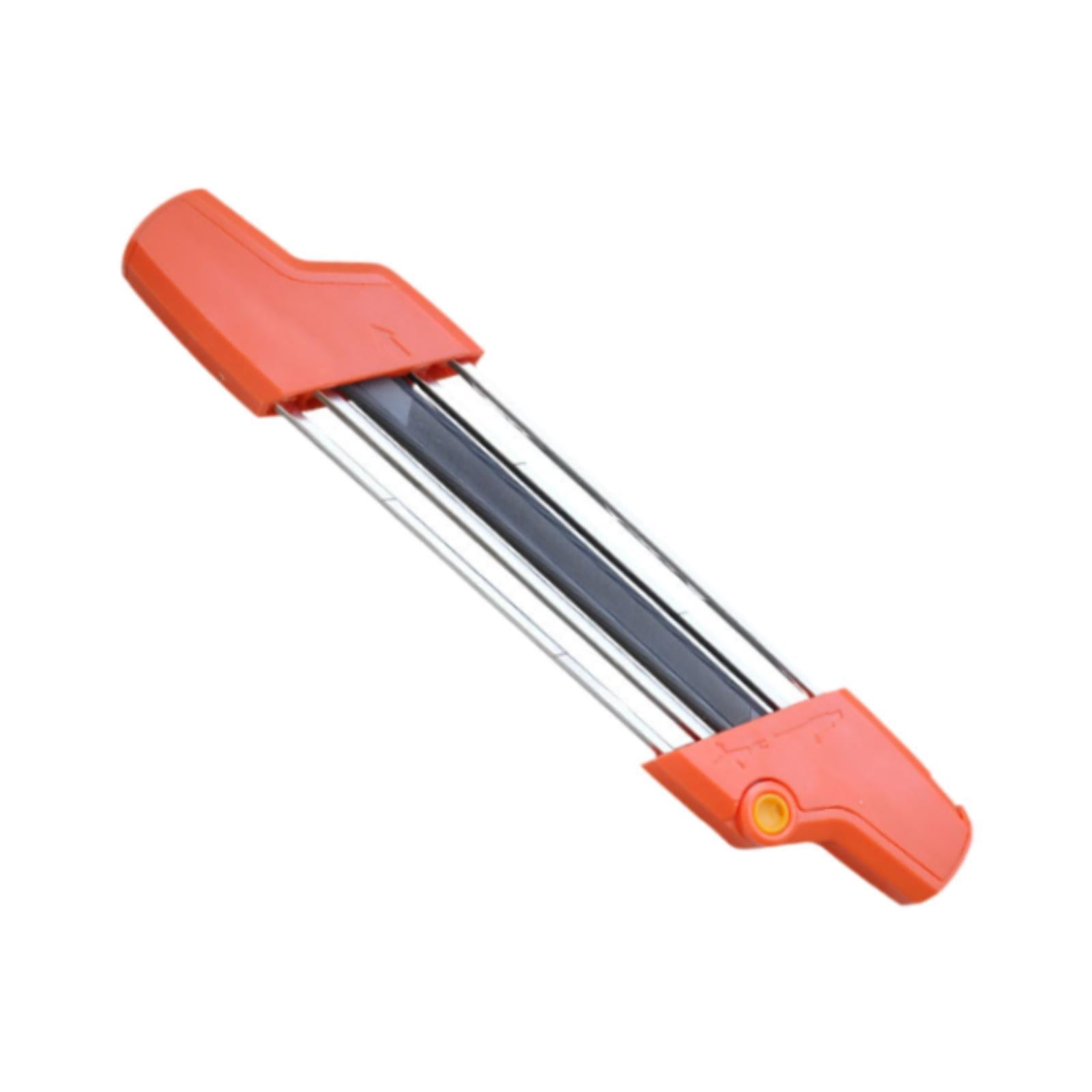 Chainsaws Chain Sharpener Woodworking Portable 2 in 1 Easy File Professional Orange