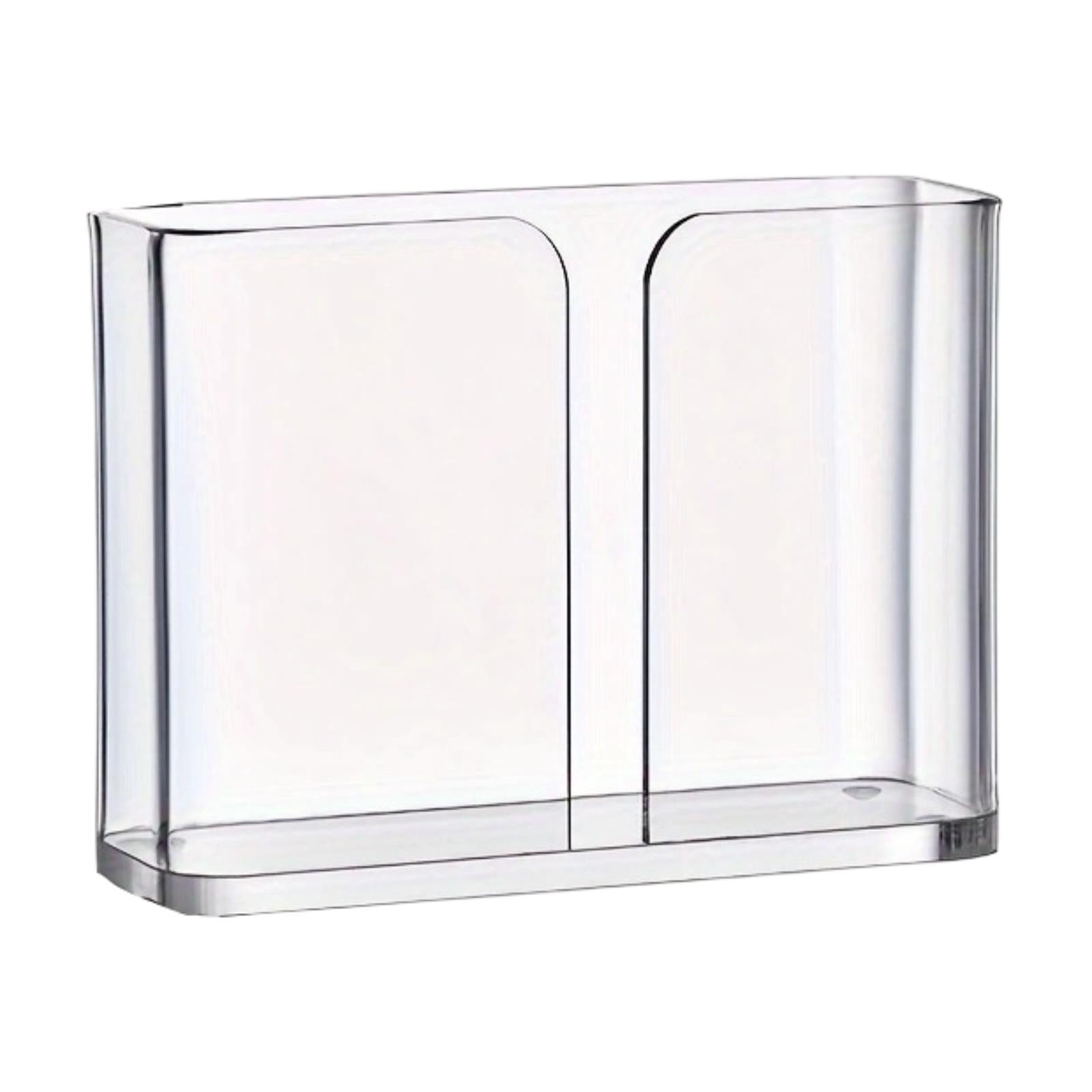 Acrylic Napkin Holder Cocktail Guest Towel Holder for Party Hotel Restaurant square